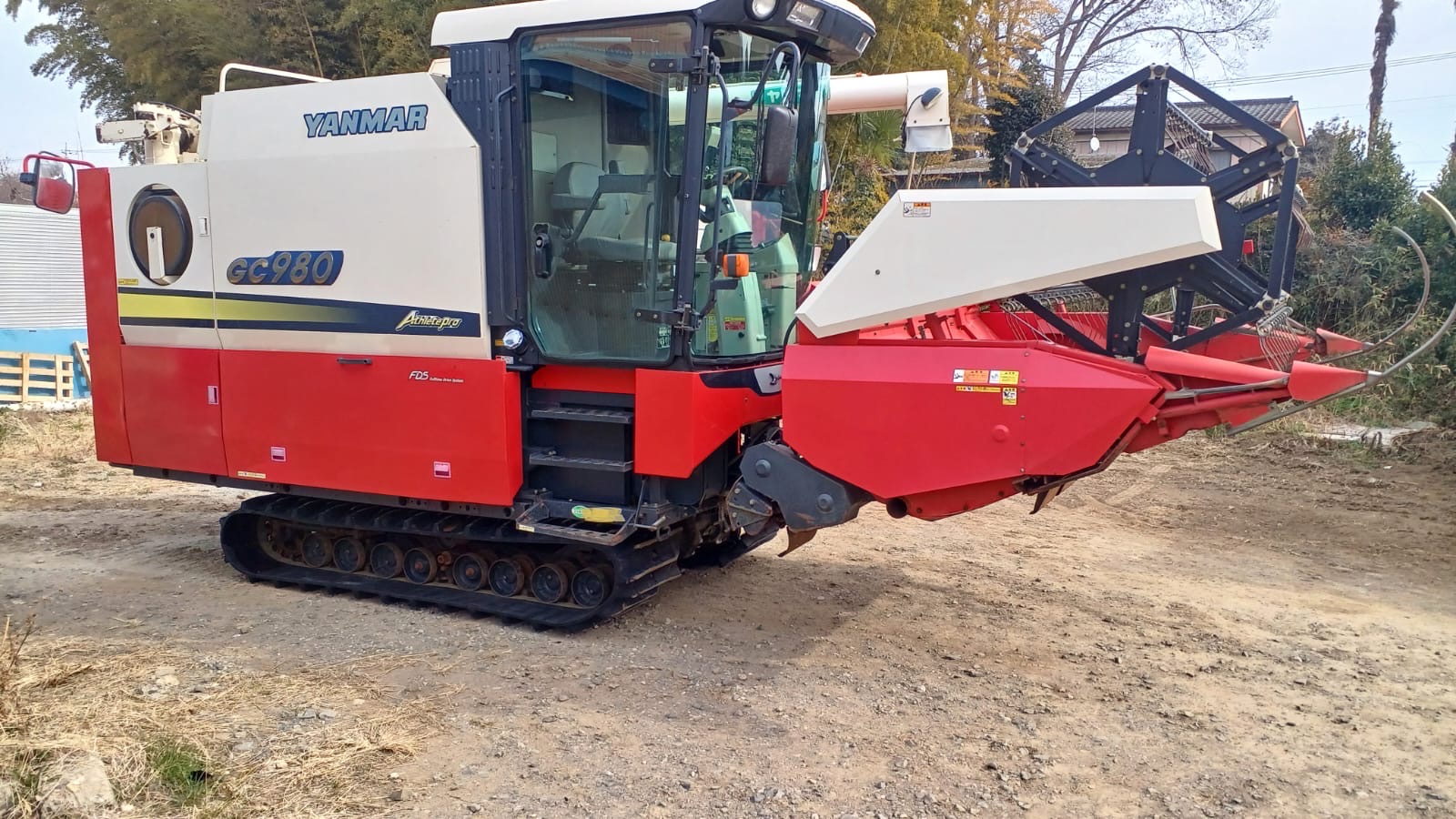 ヤンマー 中古コンバイン CG980の商品画像3