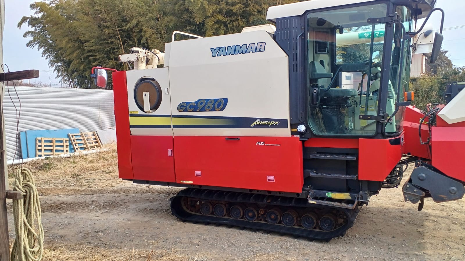 ヤンマー 中古コンバイン CG980の商品画像4