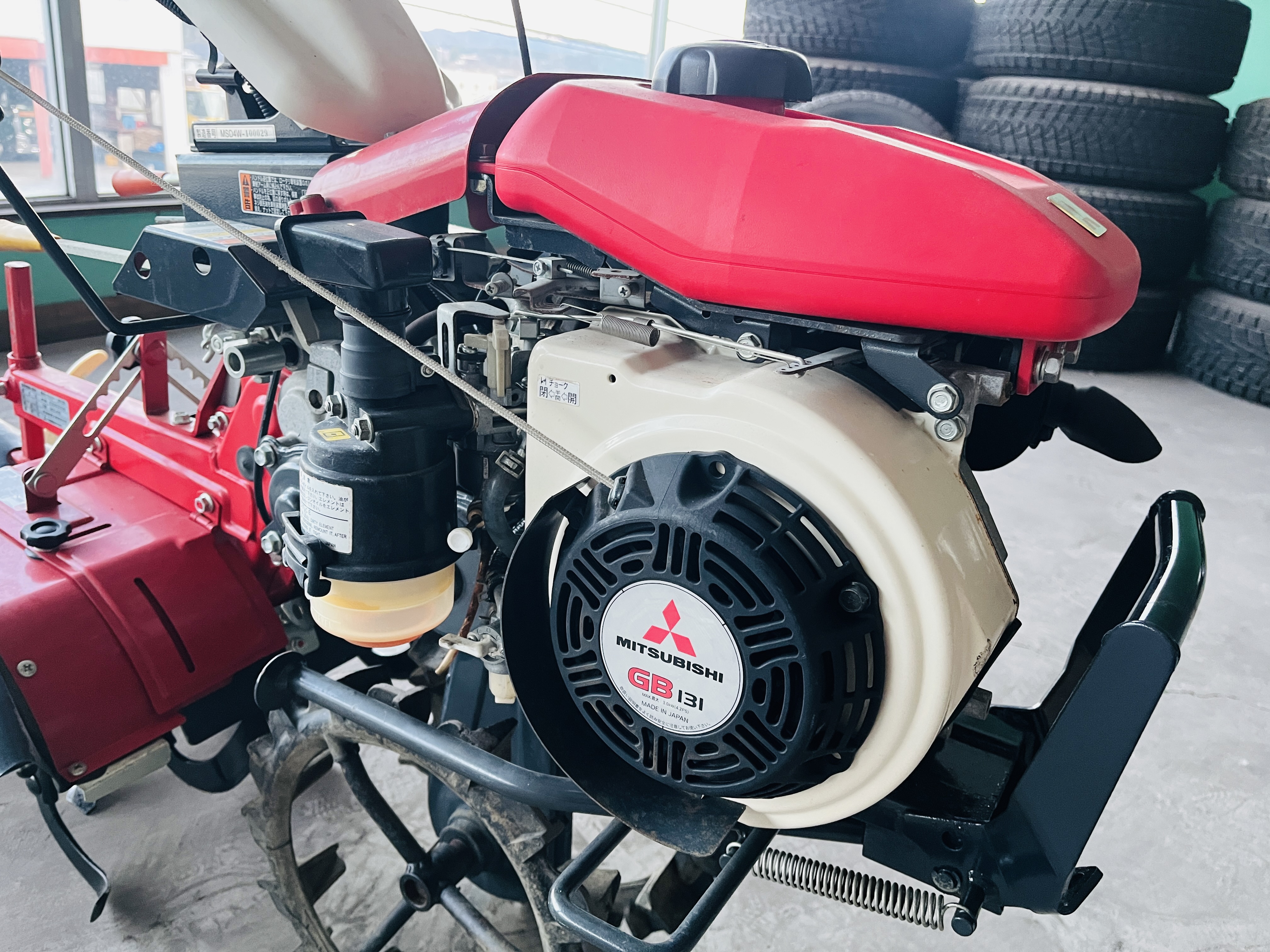 三菱マヒンドラ農機 中古管理機 MSD4Wの商品画像8