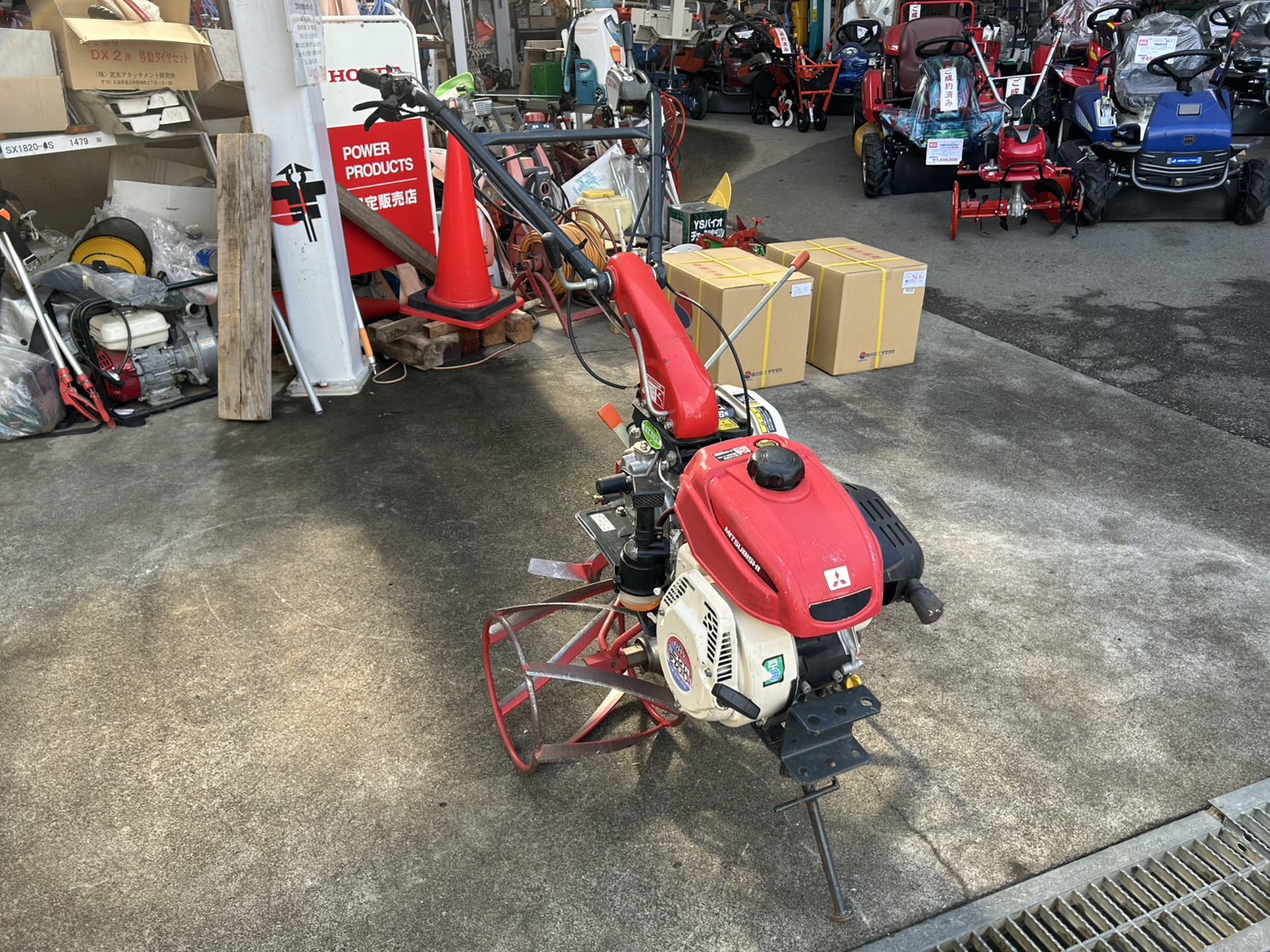 三菱マヒンドラ農機 中古管理機 MM558S