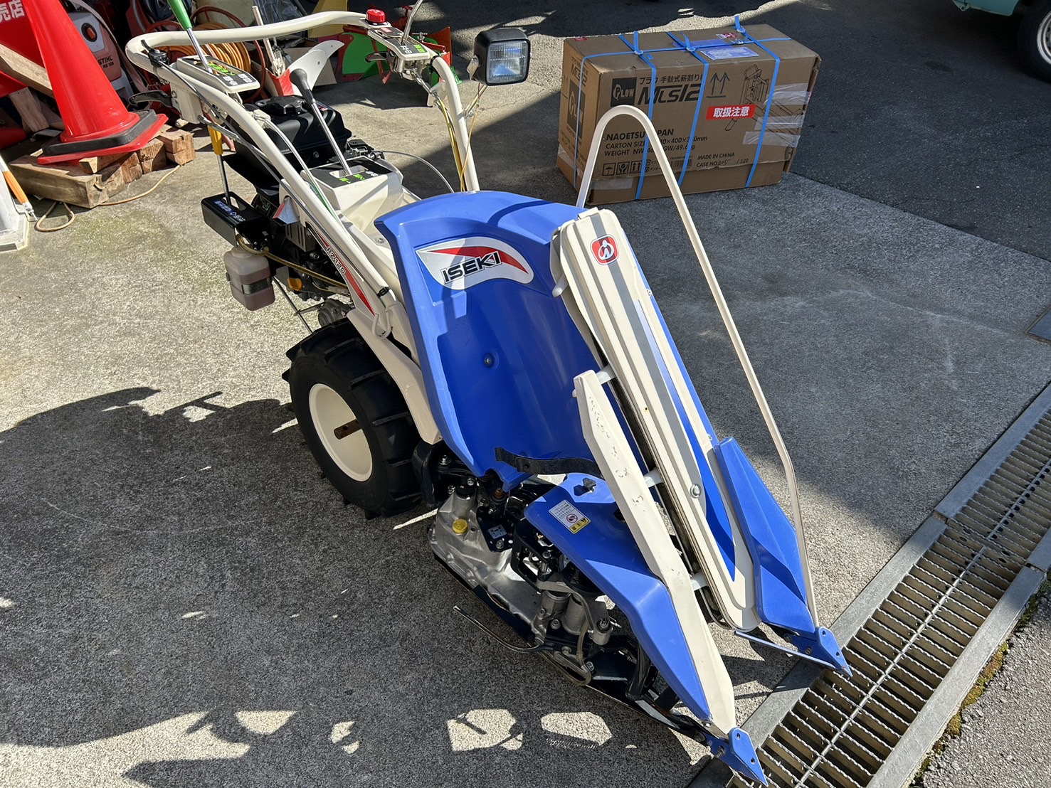 イセキ 中古バインダー RZ120-Dの商品画像1