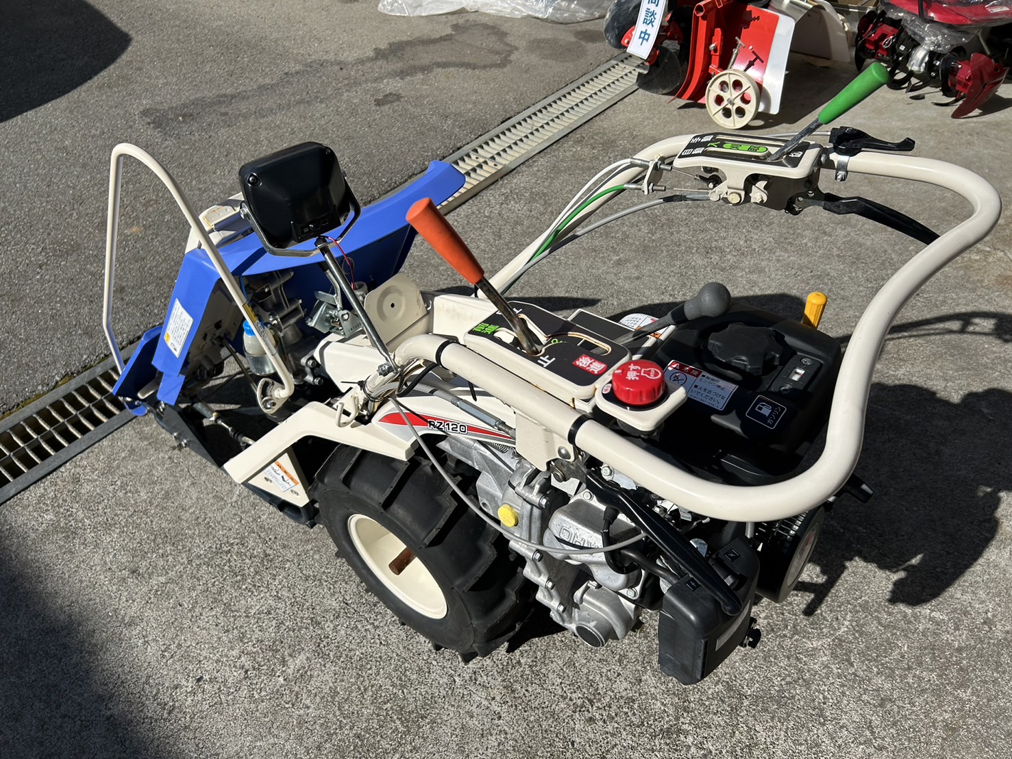 イセキ 中古バインダー RZ120-Dの商品画像3