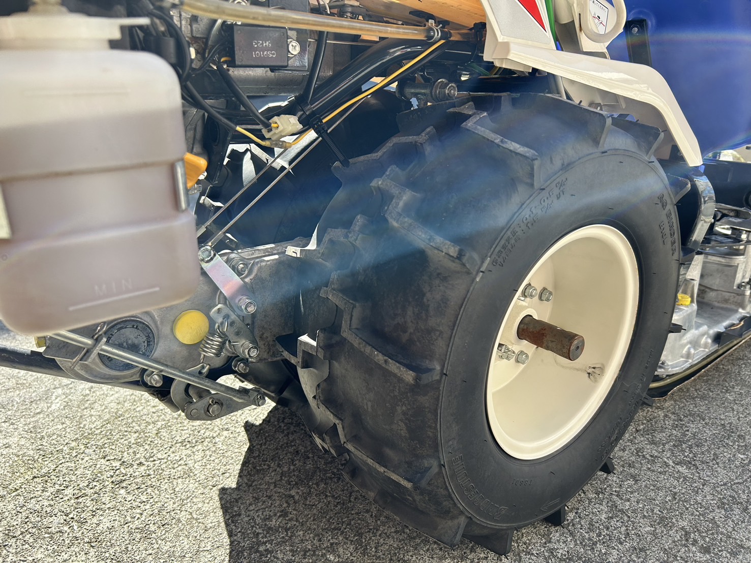 イセキ 中古バインダー RZ120-Dの商品画像7