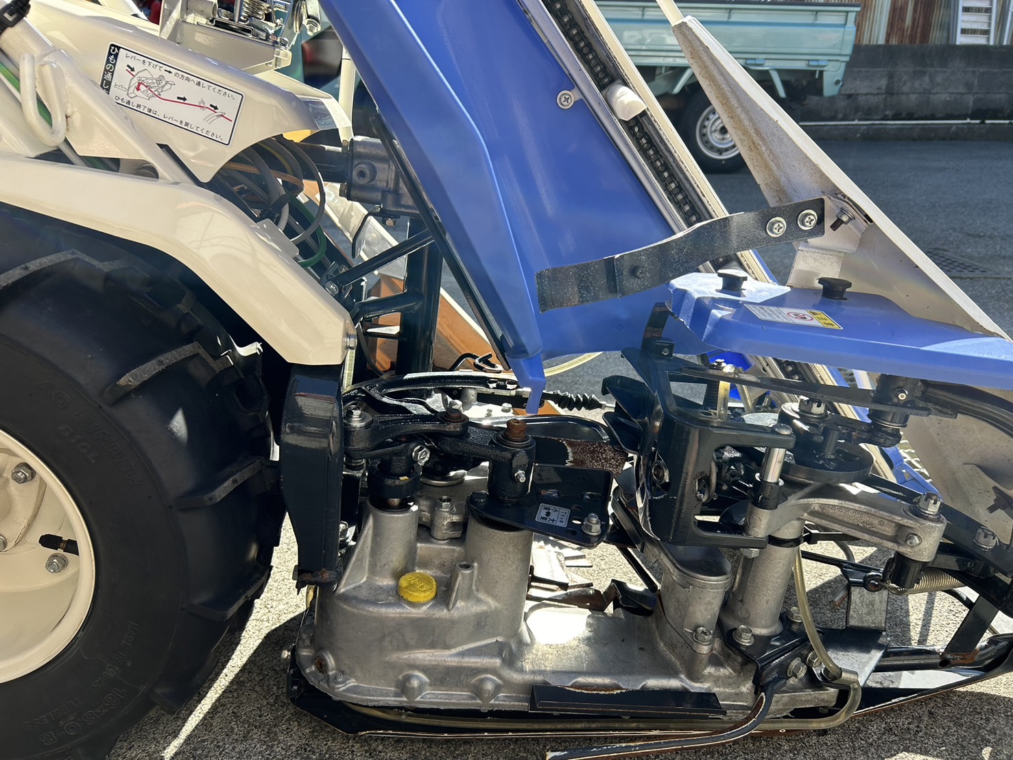 イセキ 中古バインダー RZ120-Dの商品画像8