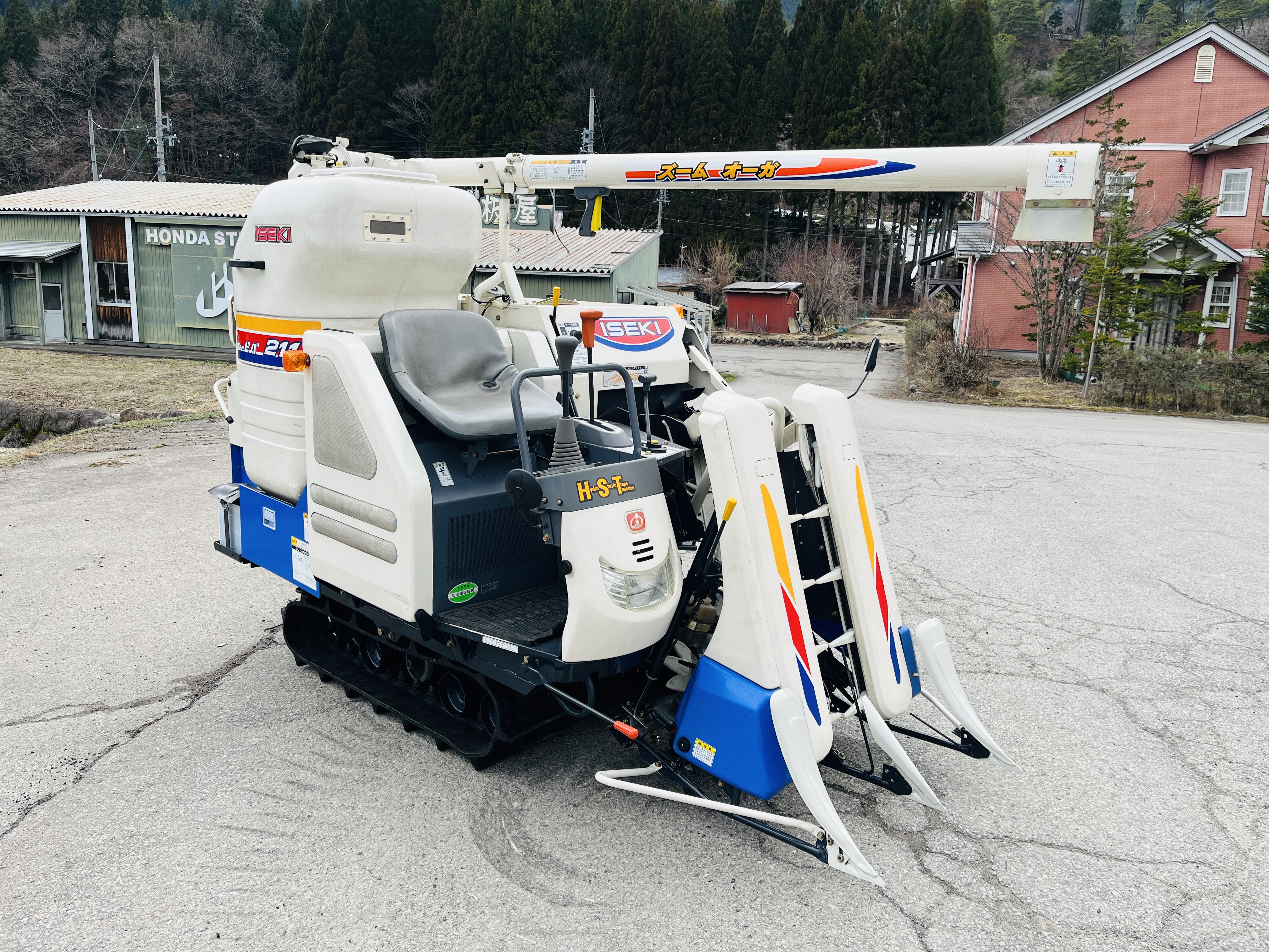 イセキ 中古コンバイン HVA211G-EZKHWCの商品画像2