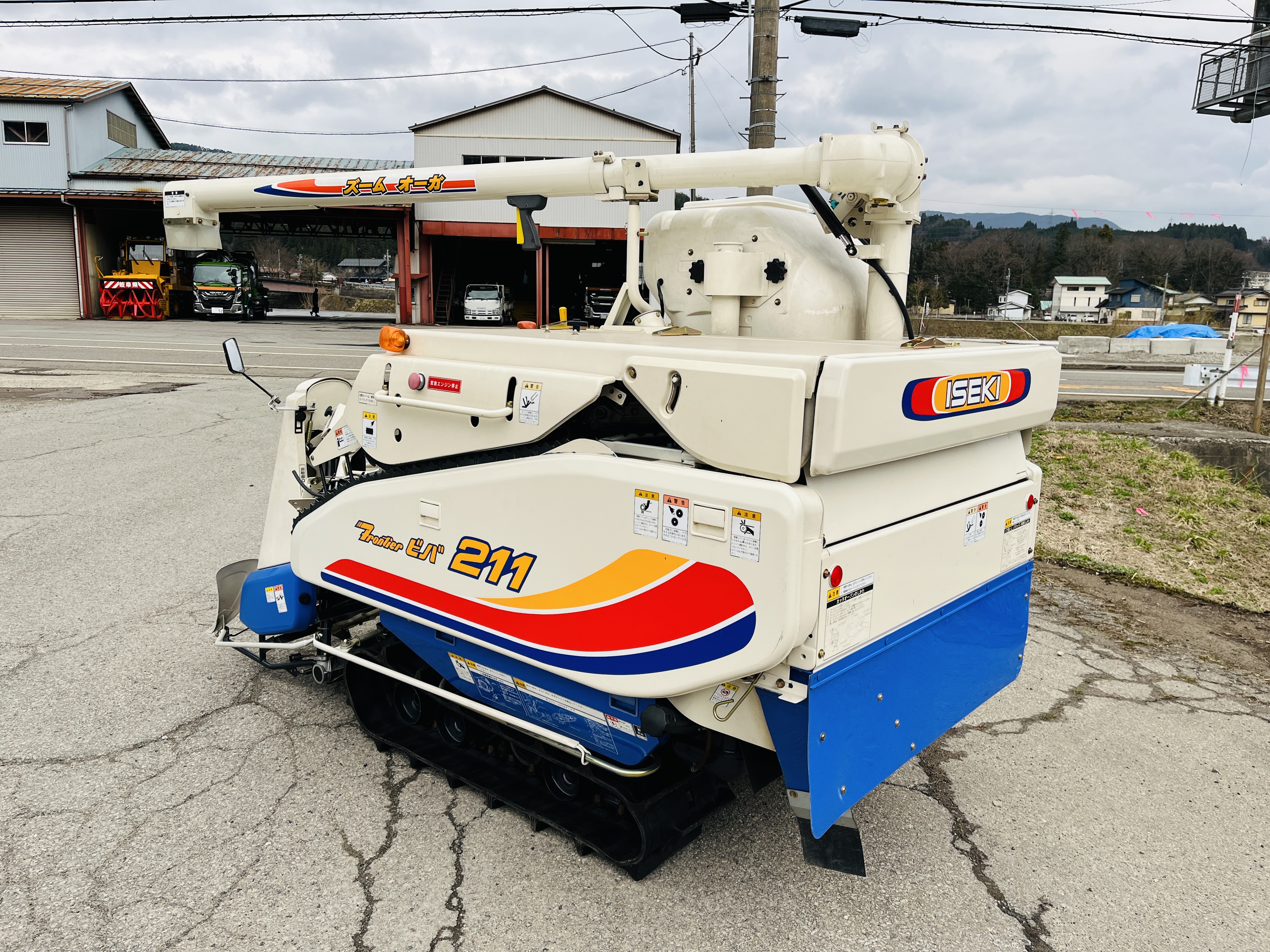 イセキ 中古コンバイン HVA211G-EZKHWCの商品画像4