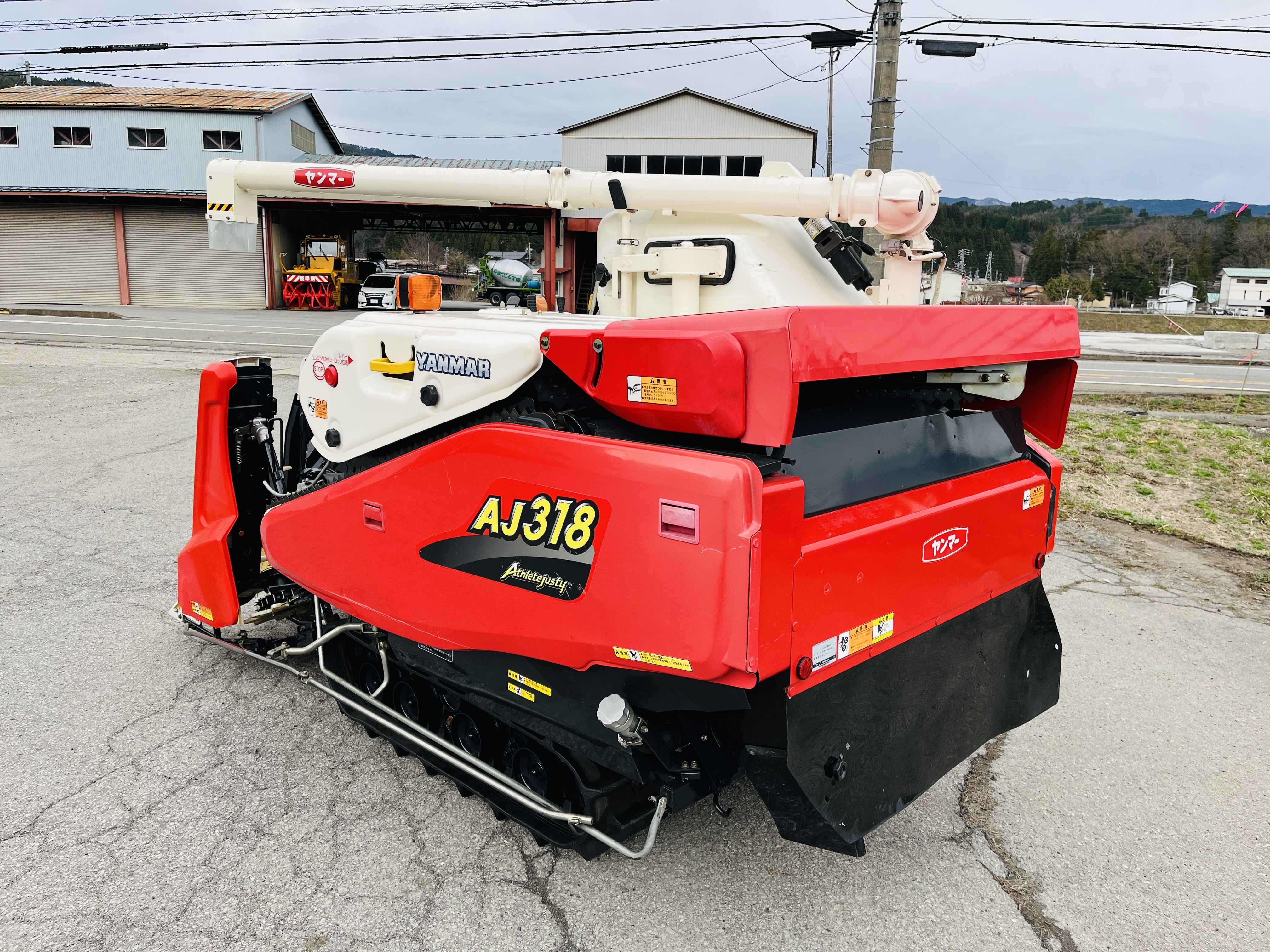 ヤンマー 中古コンバイン AJ318の商品画像4