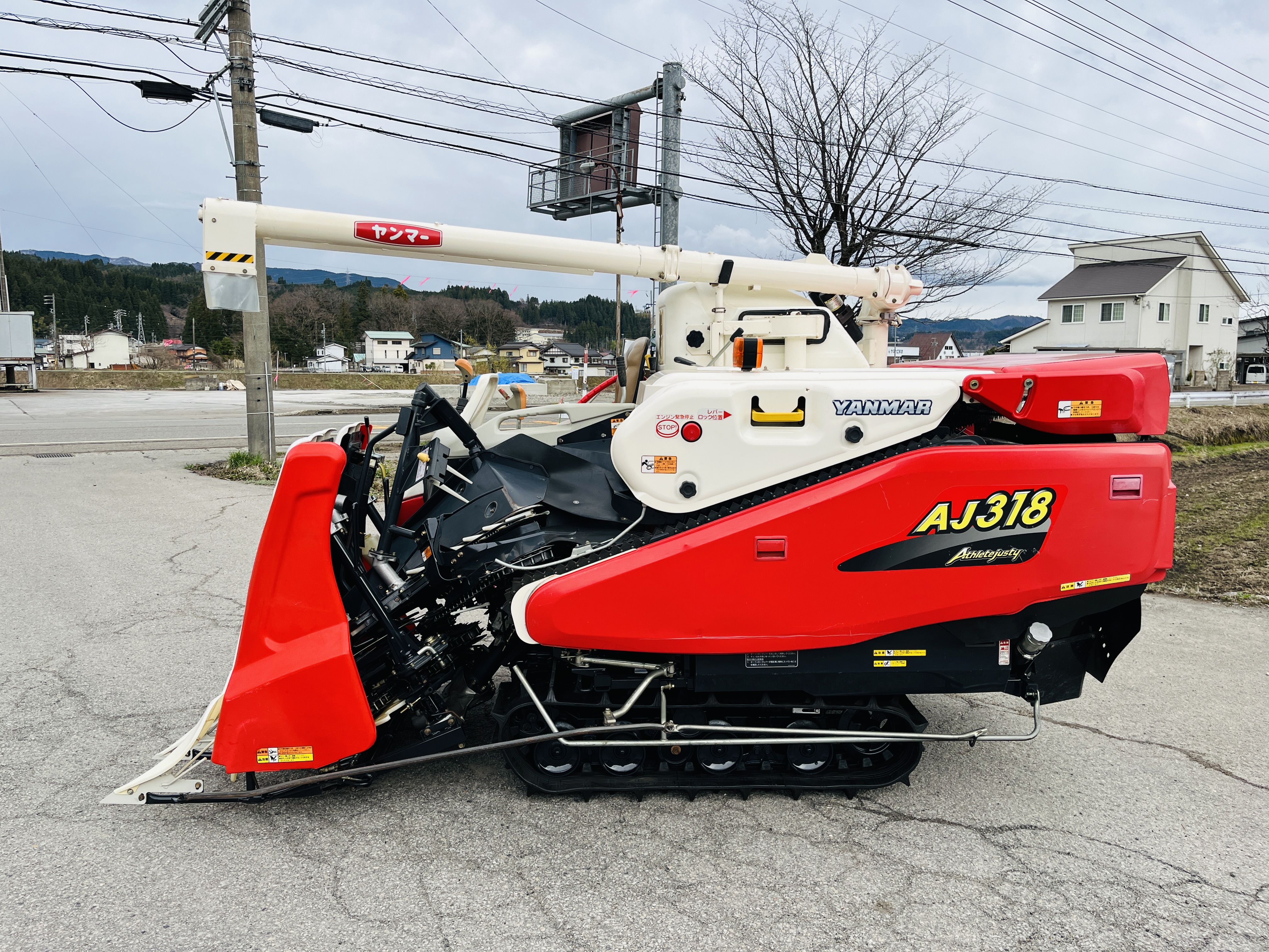 ヤンマー 中古コンバイン AJ318の商品画像6