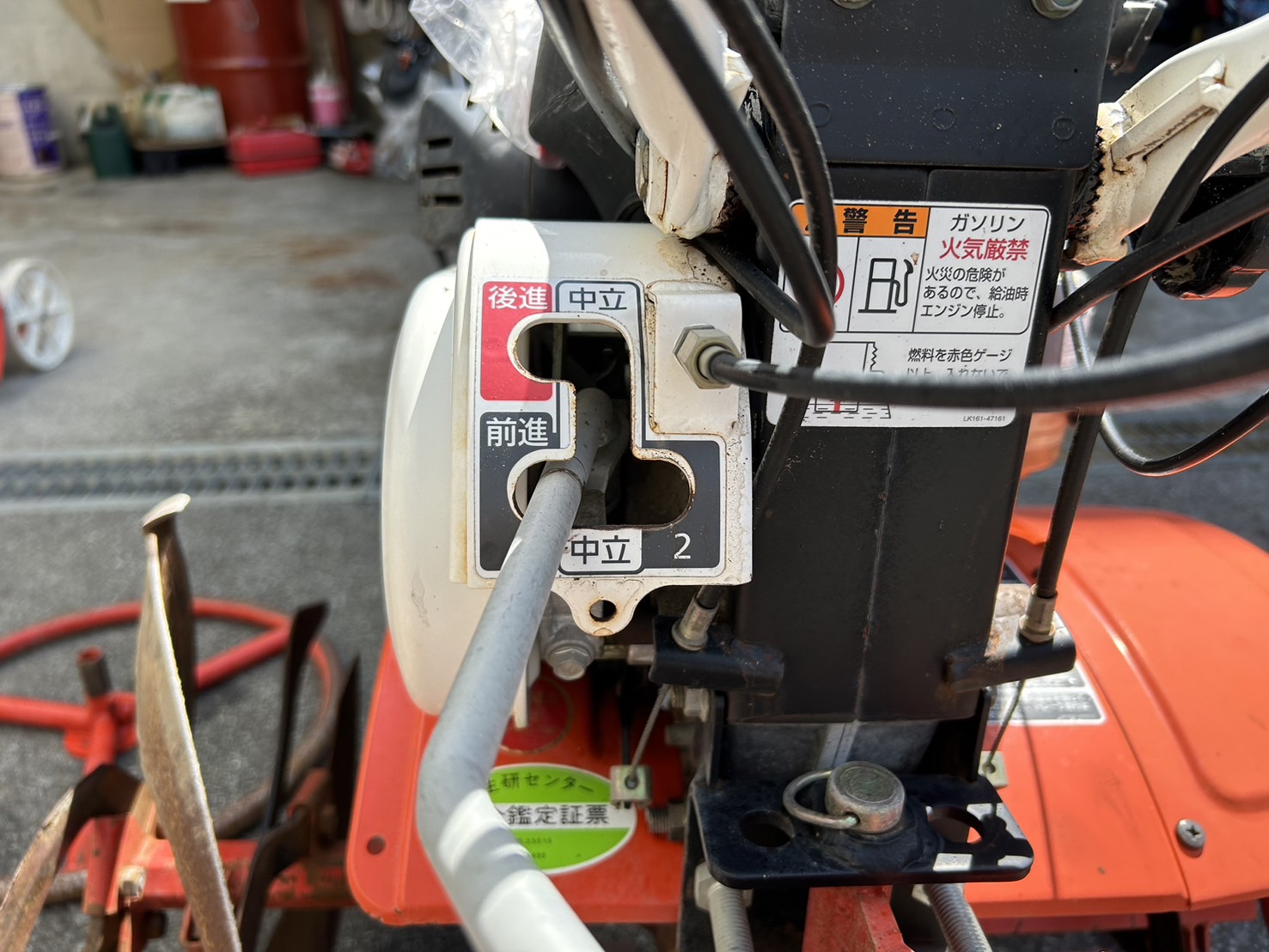 クボタ 中古管理機 TA400-SCEGの商品画像5