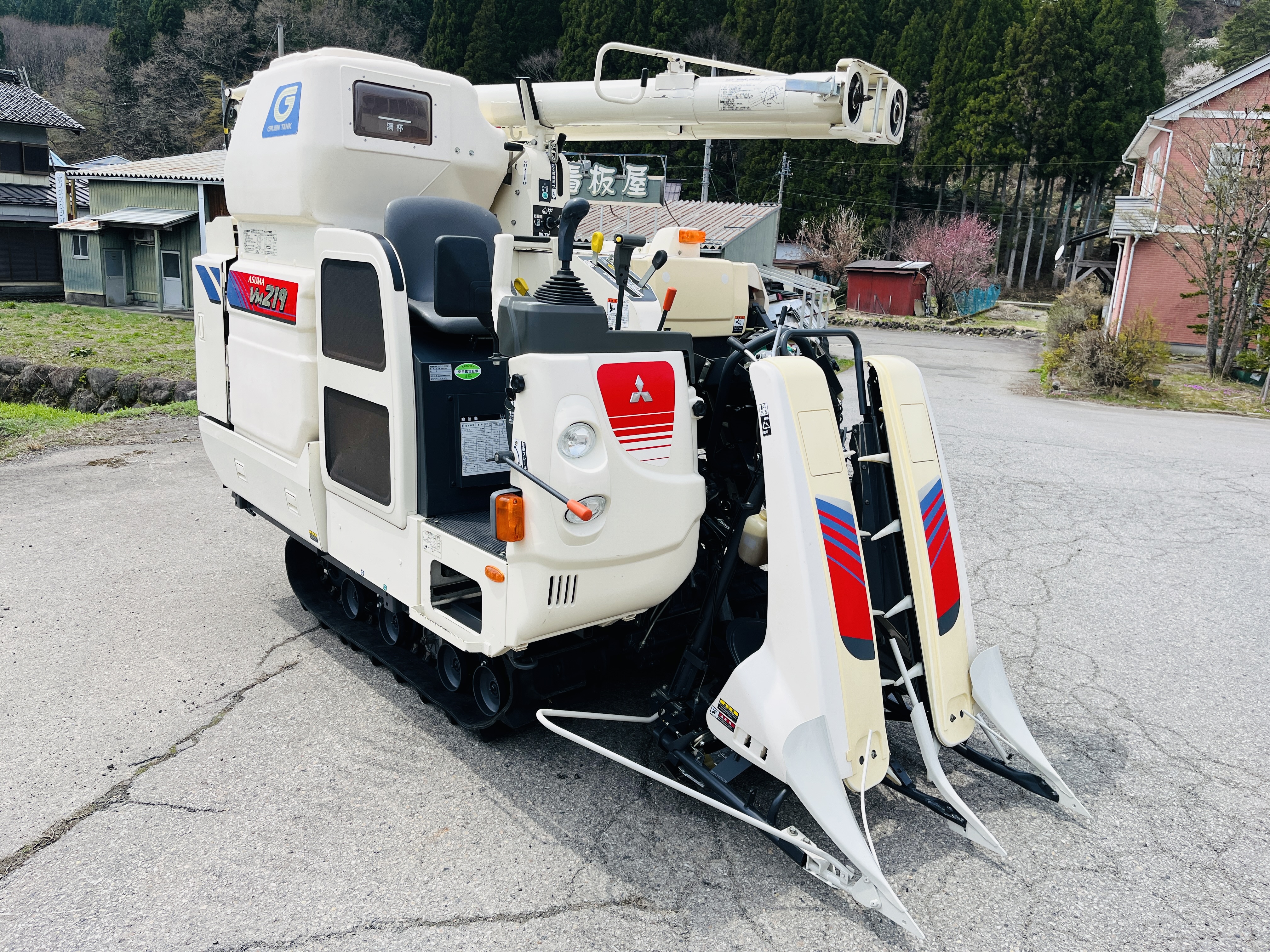 三菱マヒンドラ農機 中古コンバイン VM219Gの商品画像2