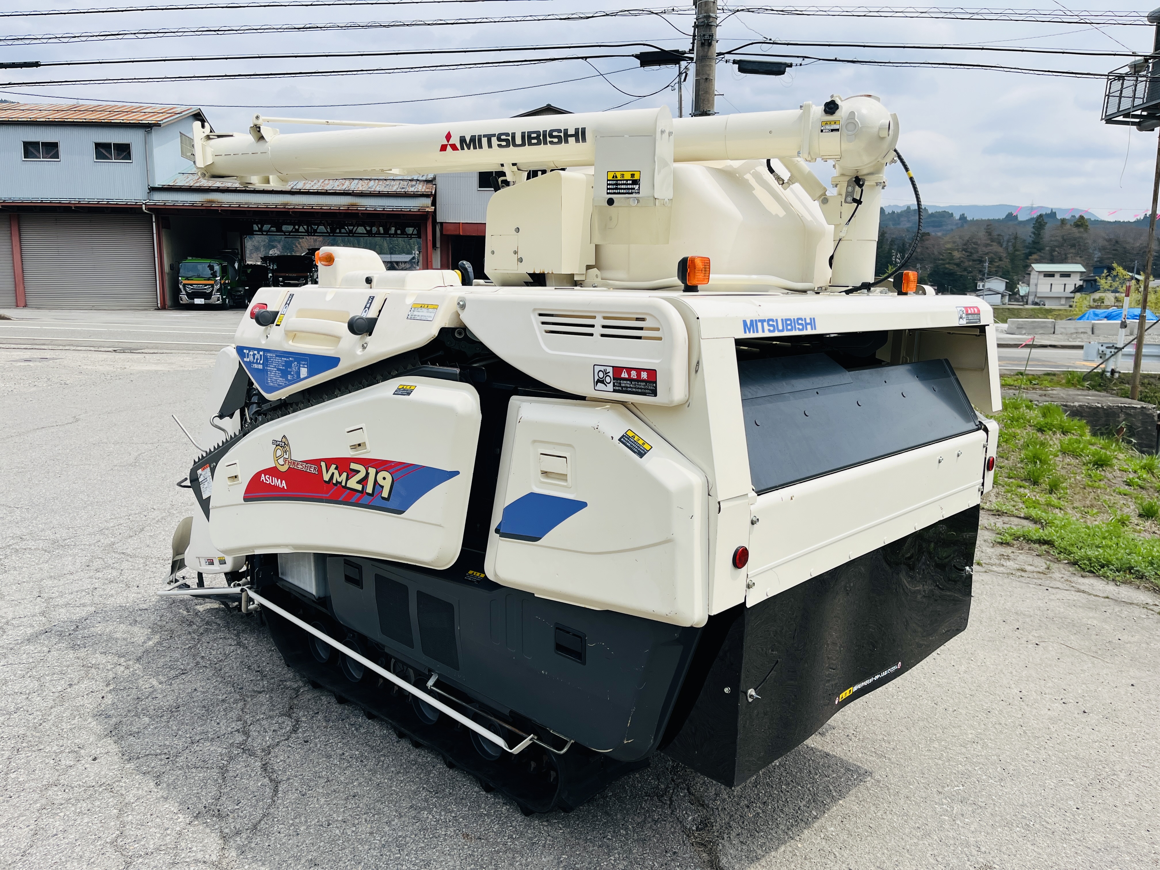 三菱マヒンドラ農機 中古コンバイン VM219Gの商品画像4