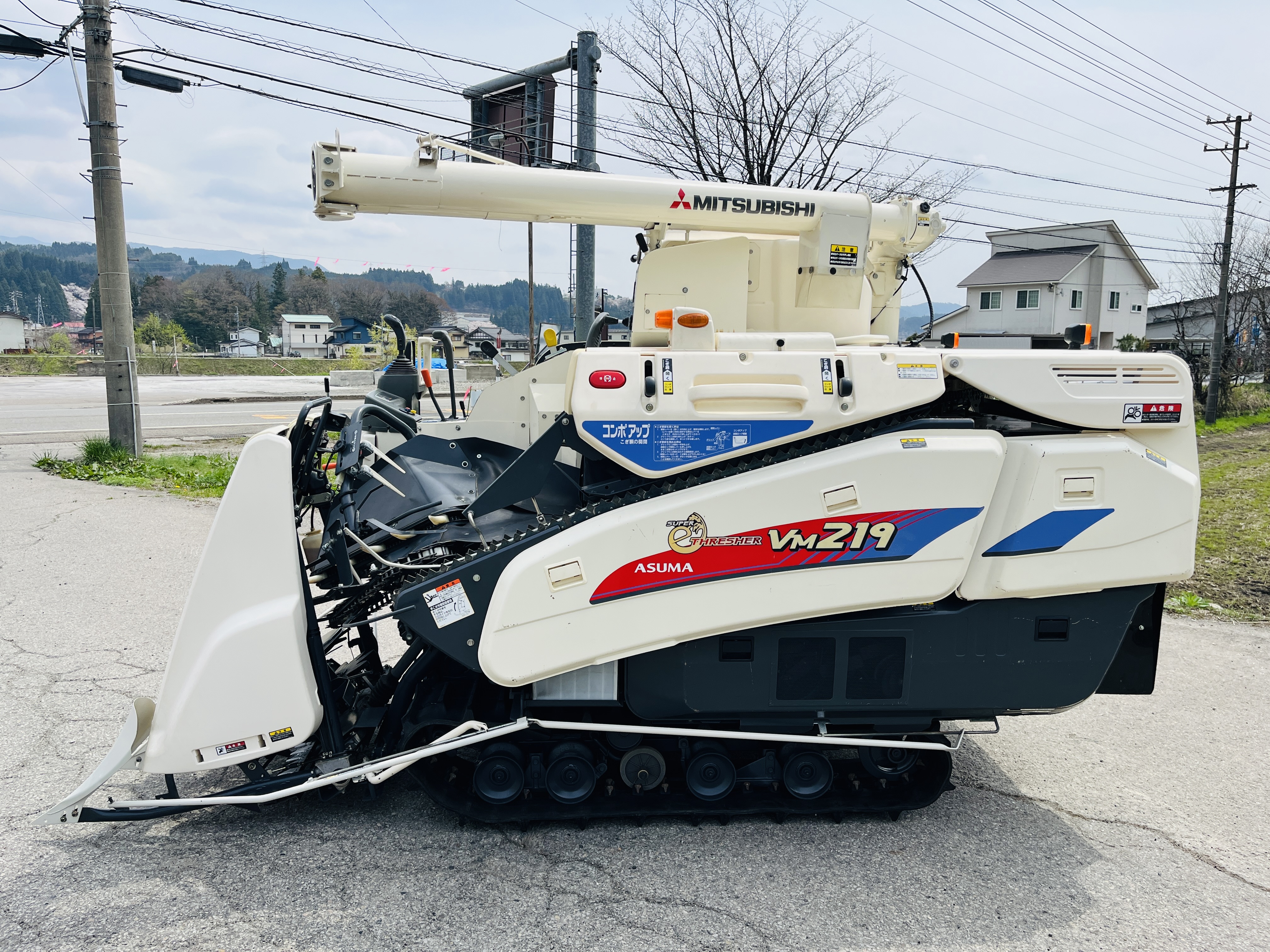 三菱マヒンドラ農機 中古コンバイン VM219Gの商品画像6