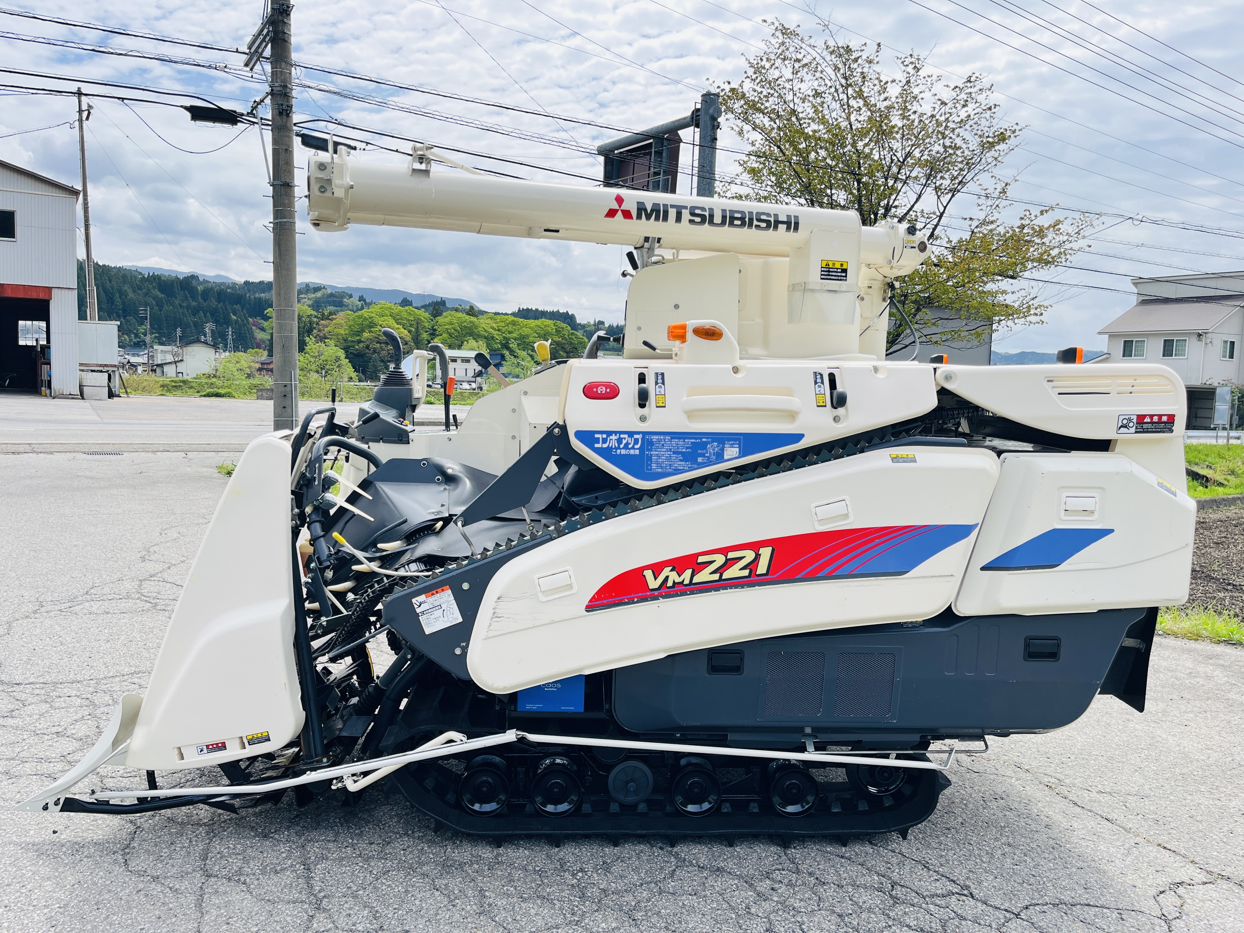 三菱マヒンドラ農機 中古コンバイン VM221Gの商品画像6