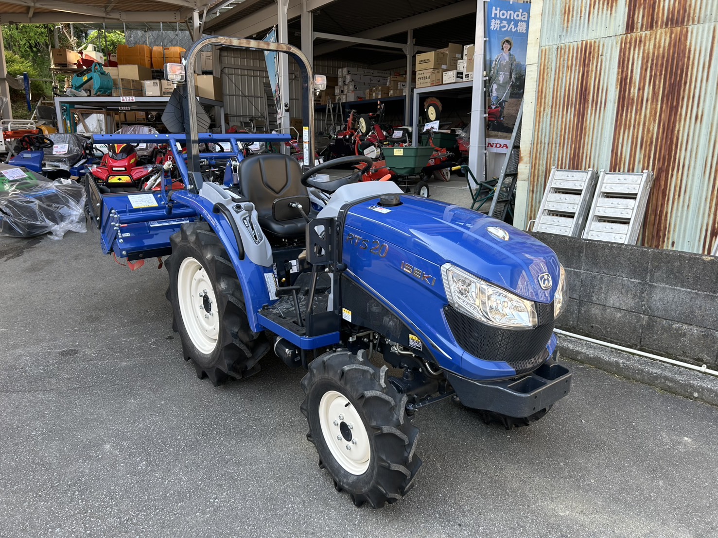 イセキ 中古トラクター RTS20-Qの商品画像1