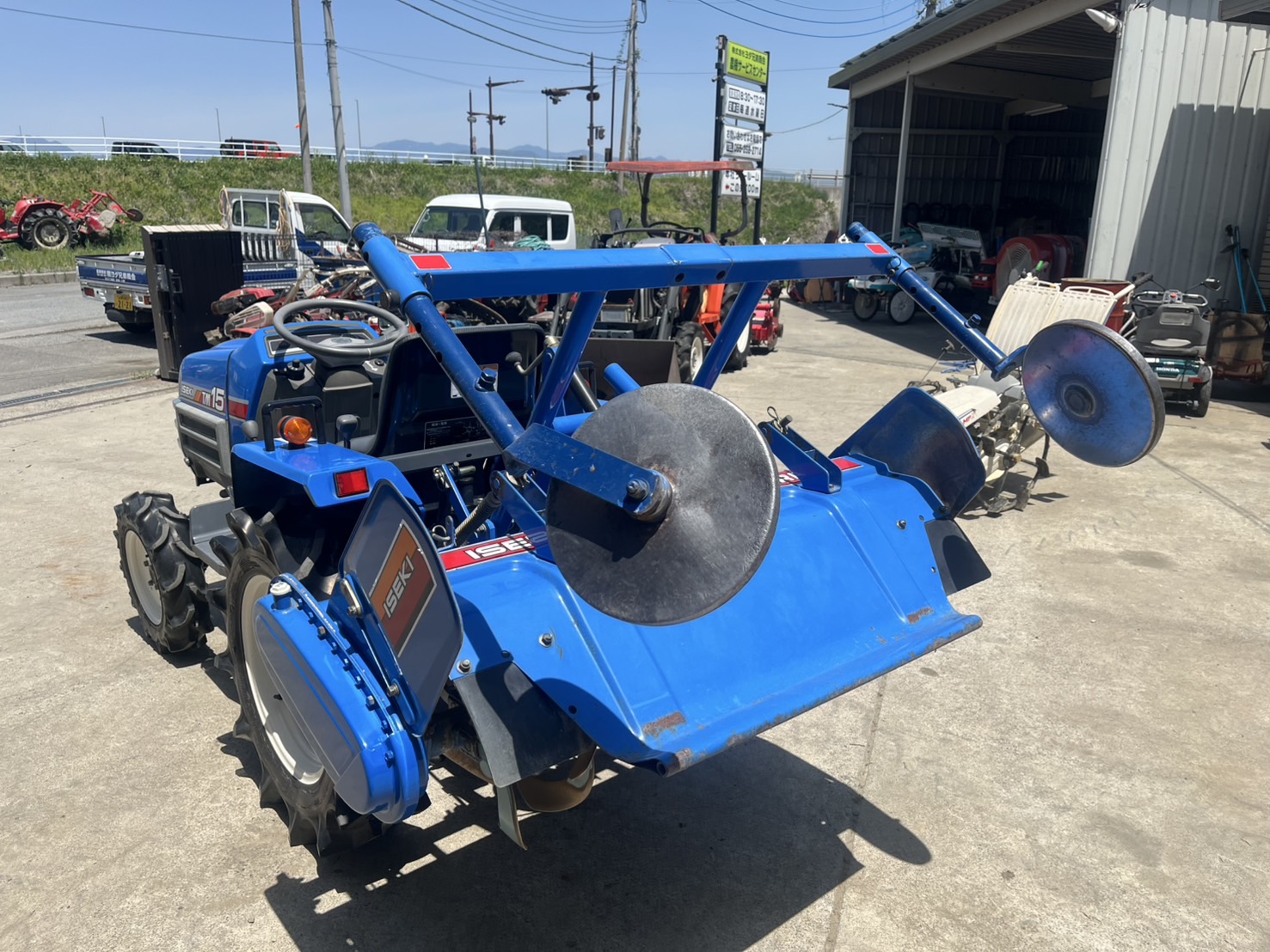 イセキ 中古トラクター TM15F-Dの商品画像3