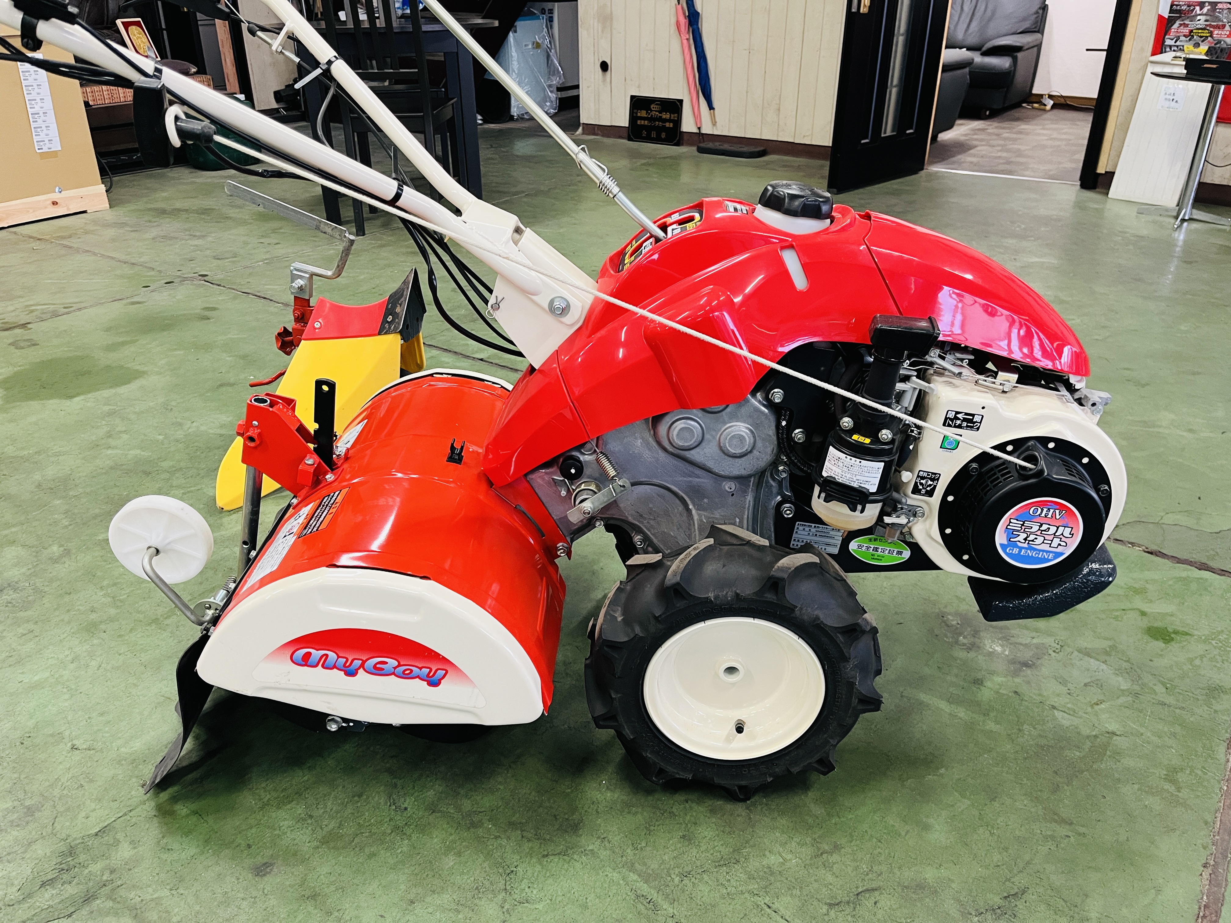 三菱マヒンドラ農機 中古管理機 MMR600の商品画像6