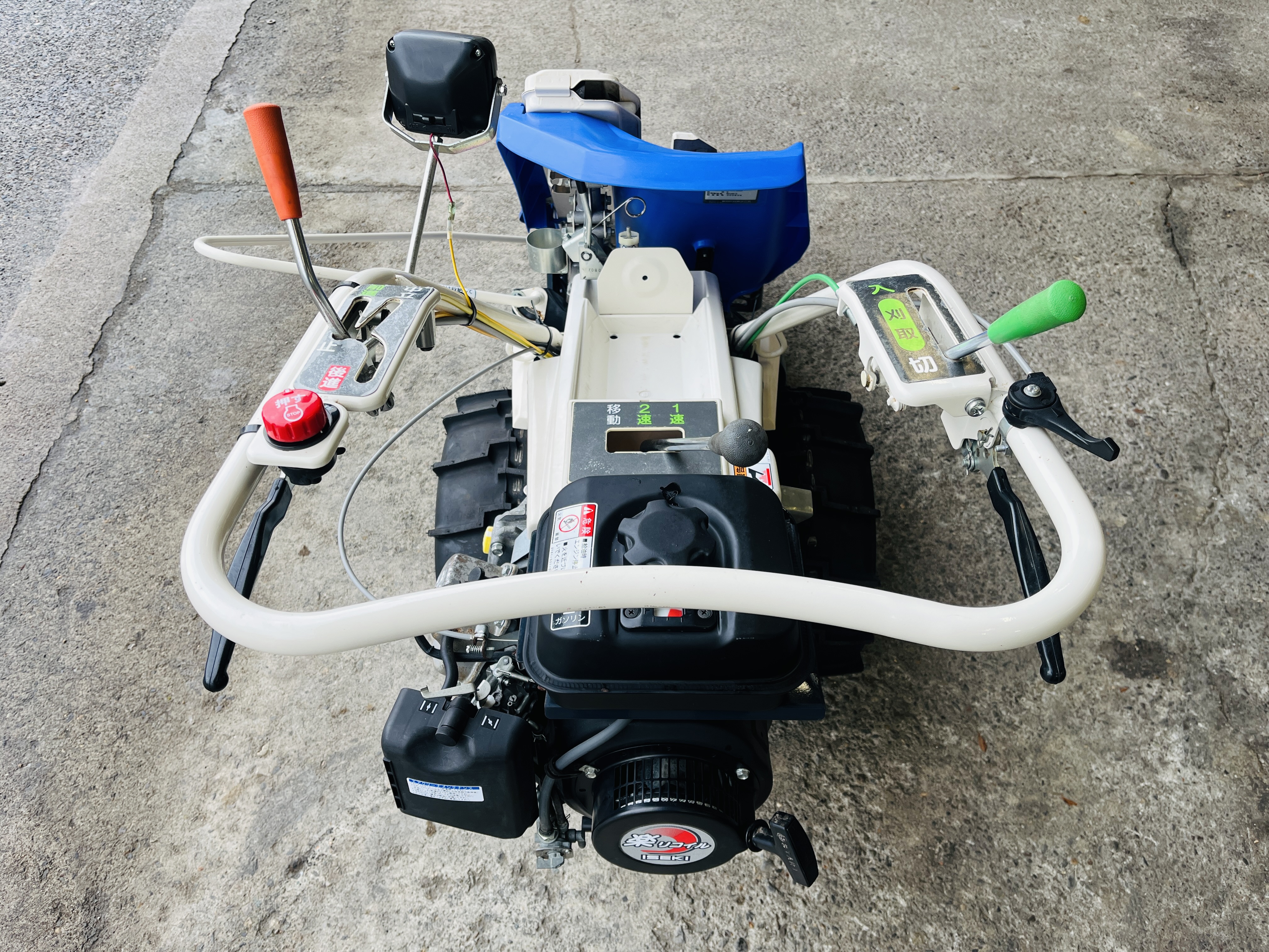 イセキ 中古バインダー RZ120の商品画像8