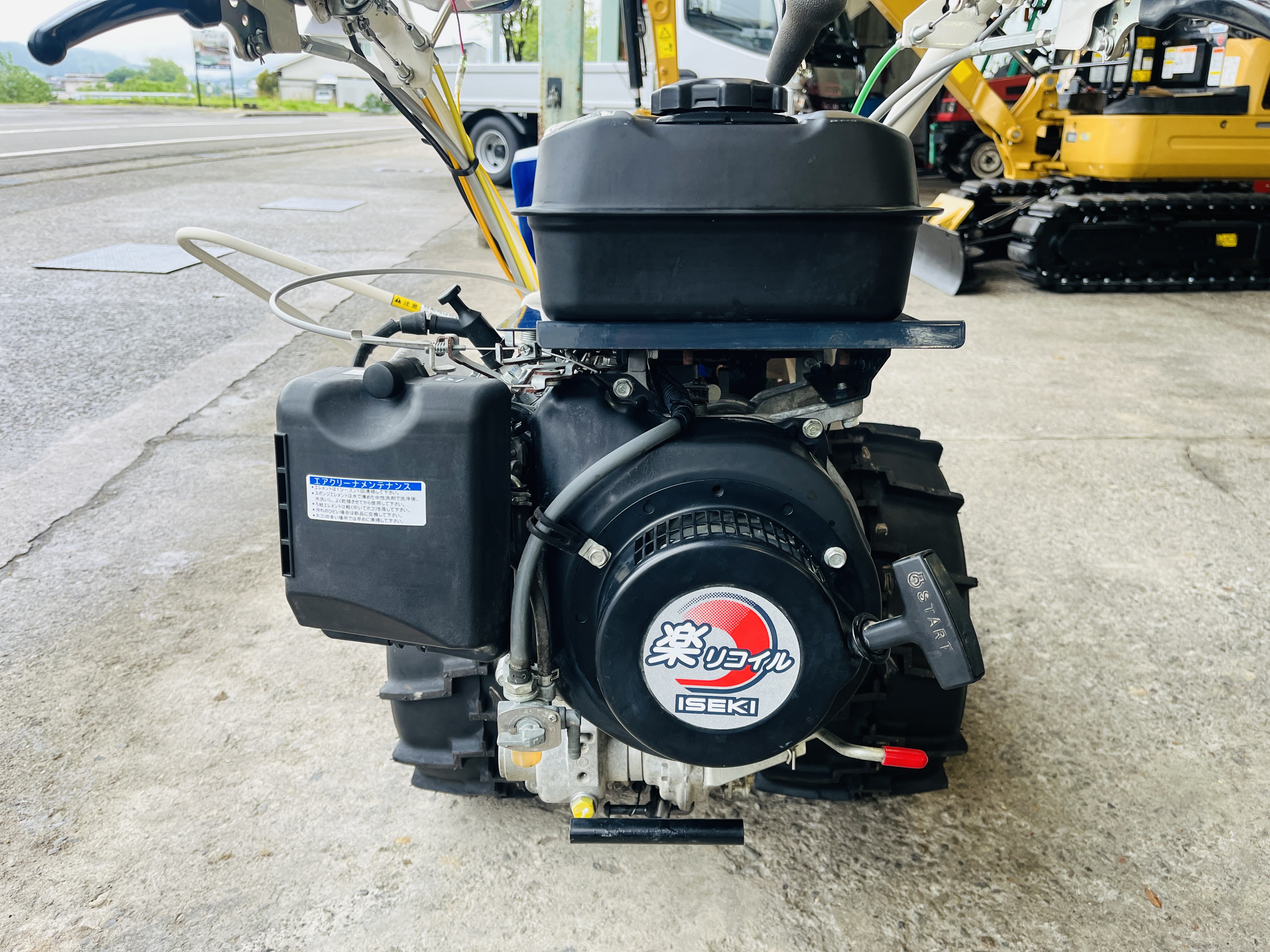 イセキ 中古バインダー RZ120の商品画像9