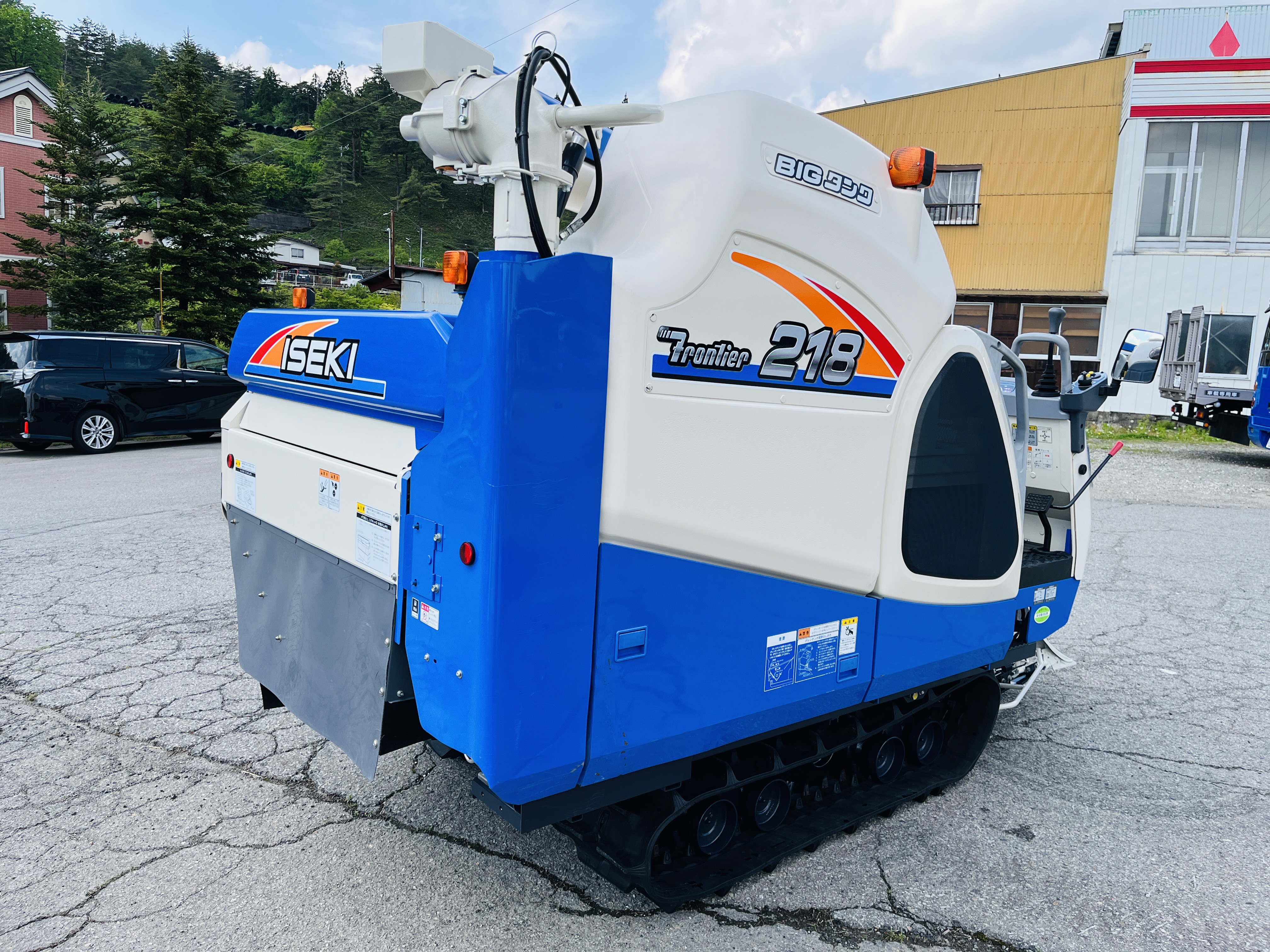 イセキ 中古コンバイン HVF218G-ZKHWCの商品画像5