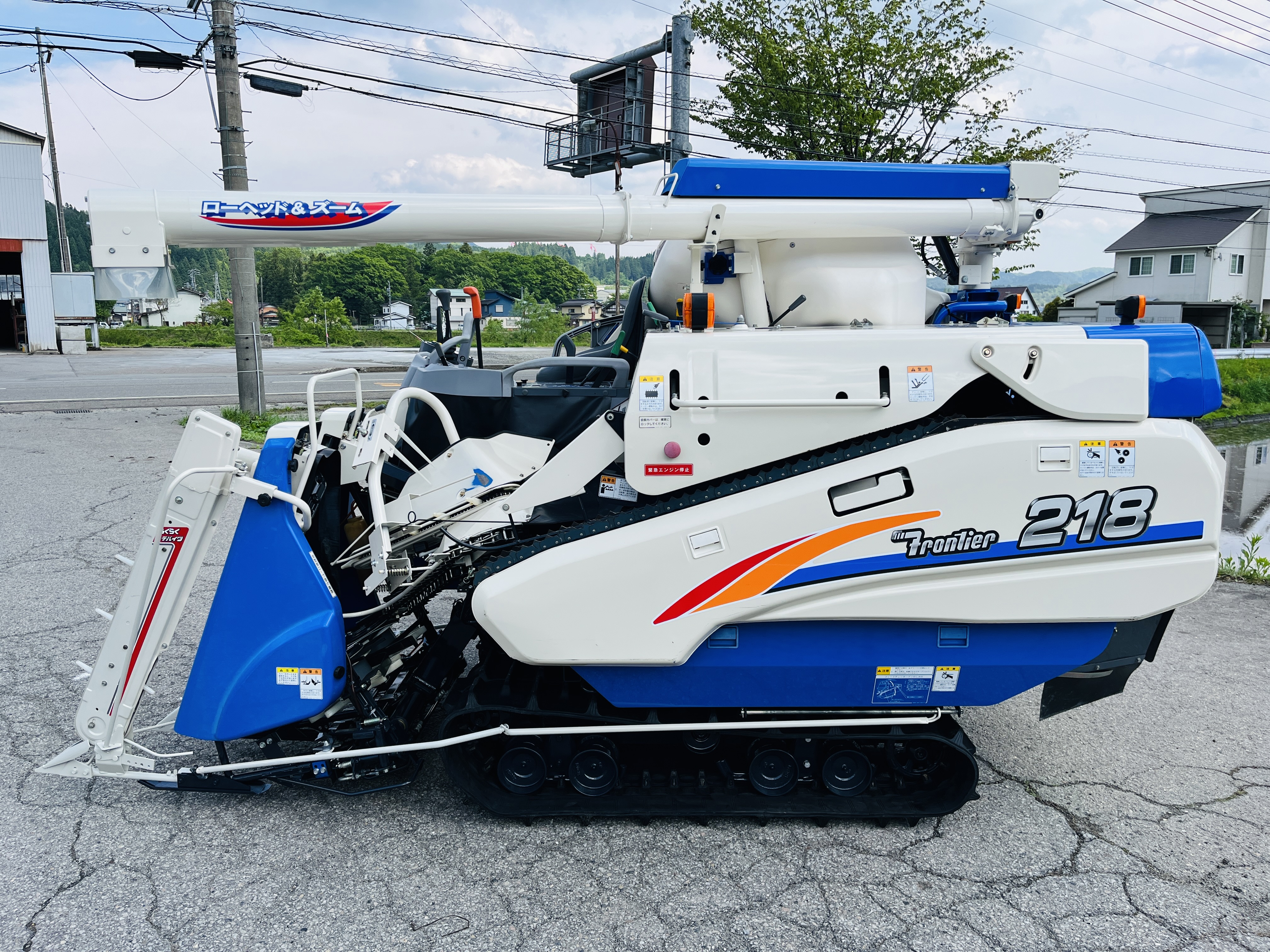 イセキ 中古コンバイン HVF218G-ZKHWCの商品画像6