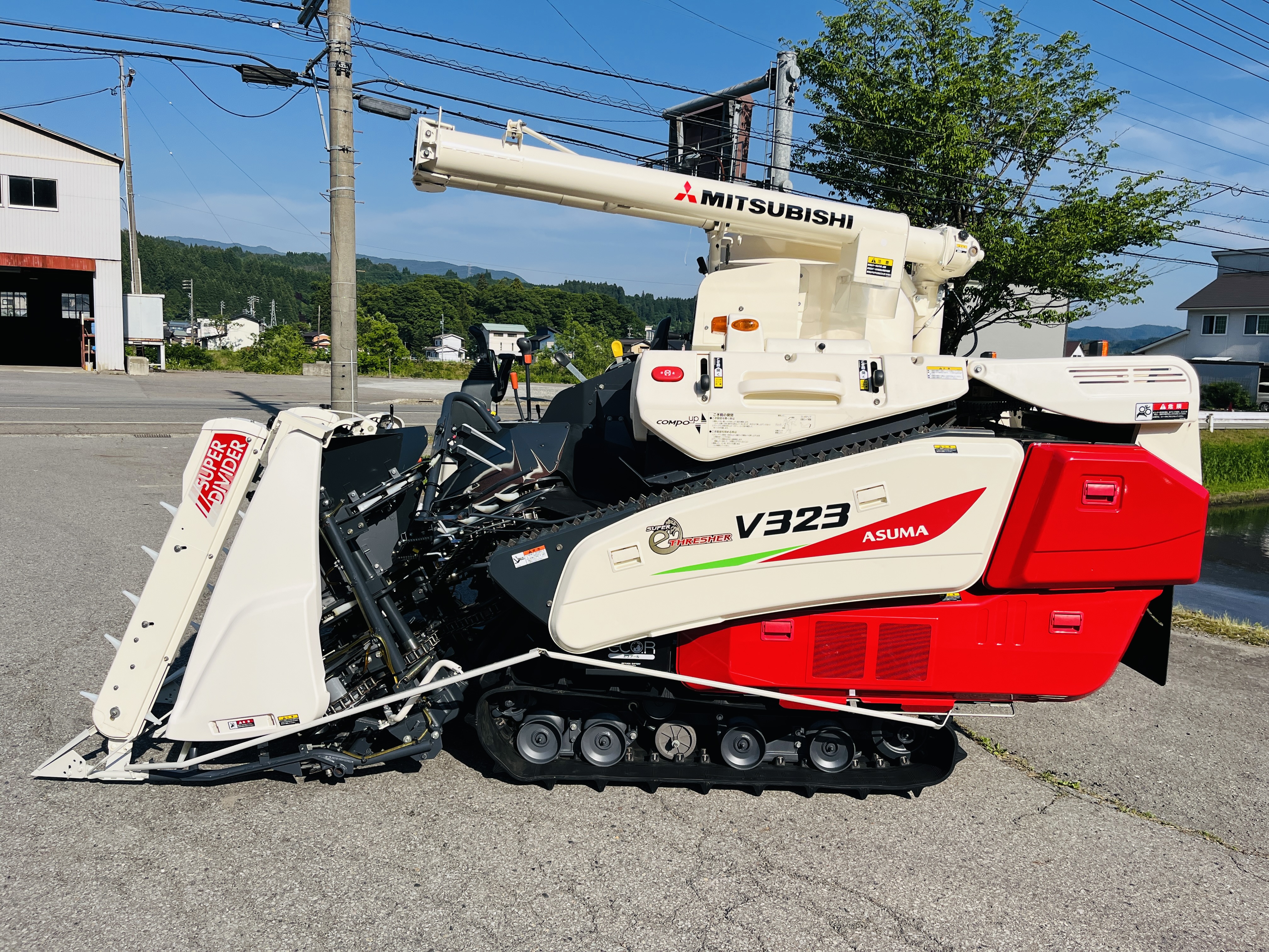 三菱マヒンドラ農機 中古コンバイン V323の商品画像6