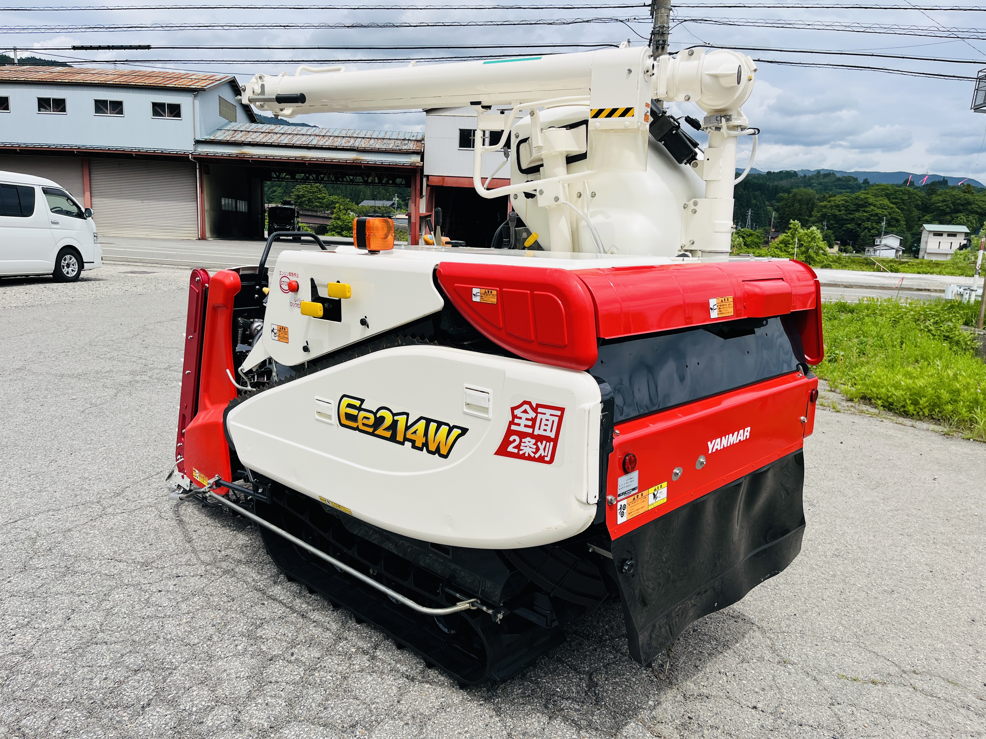 ヤンマー 中古コンバイン Ee214WGの商品画像4