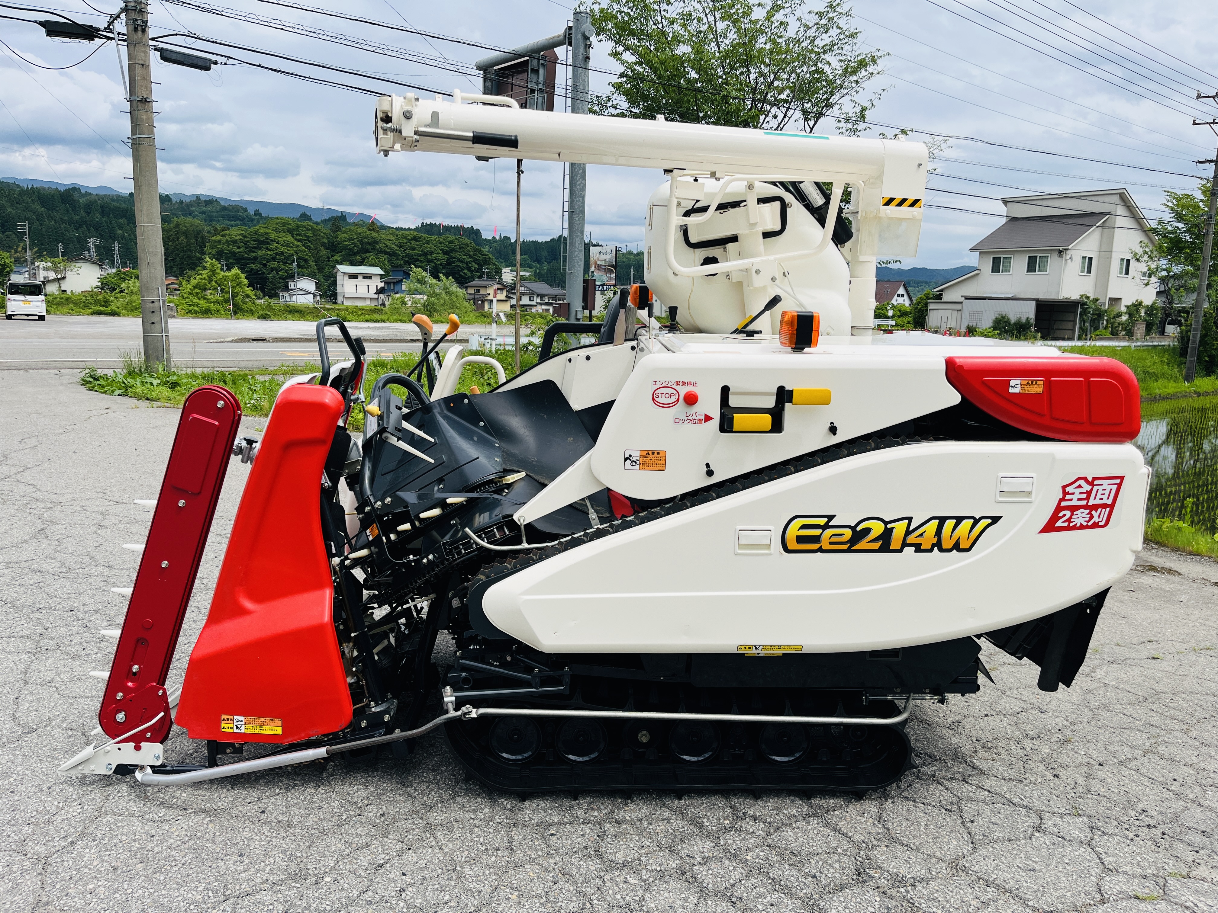 ヤンマー 中古コンバイン Ee214WGの商品画像6