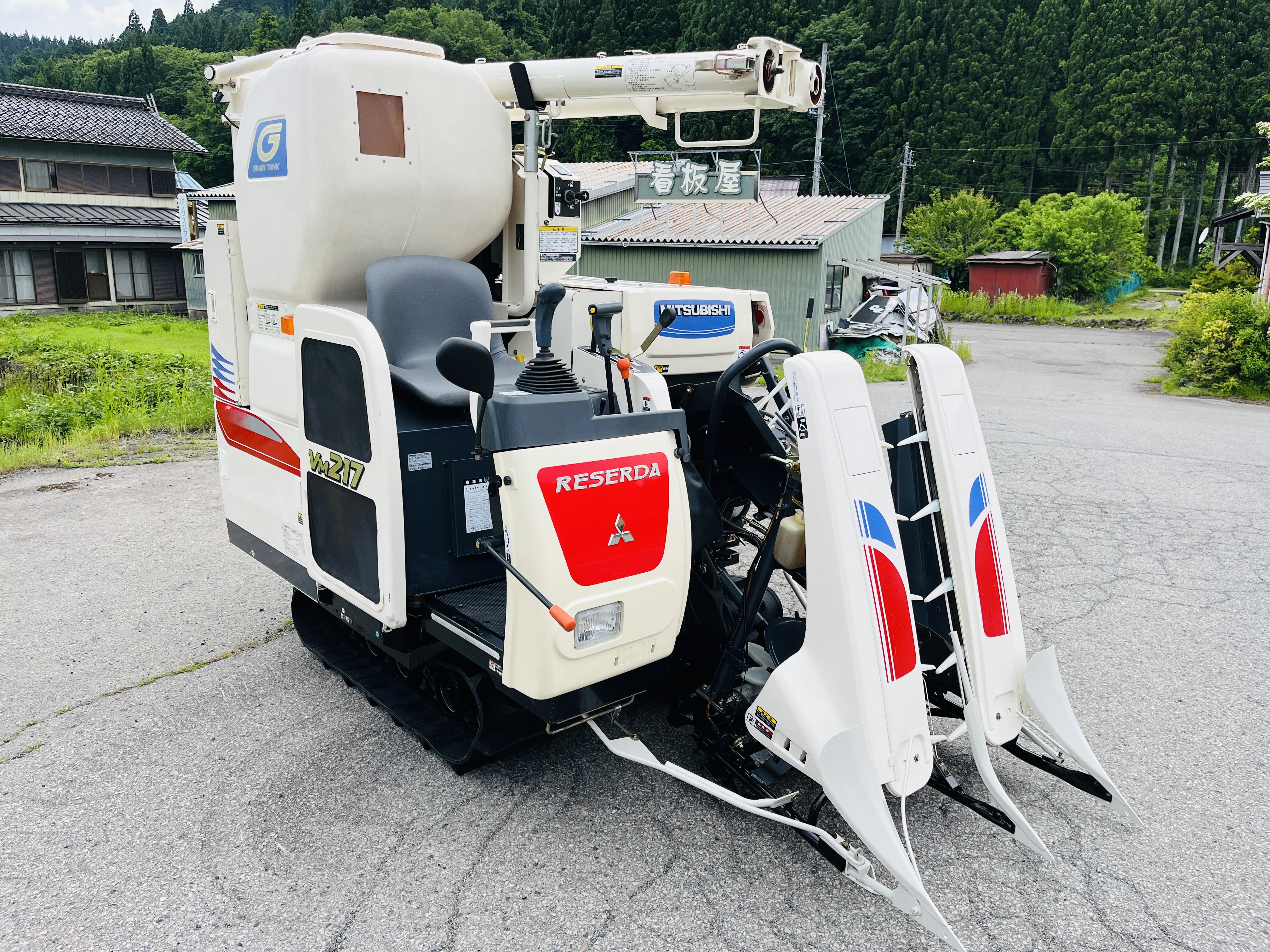 三菱マヒンドラ農機 中古コンバイン VM217Gの商品画像2