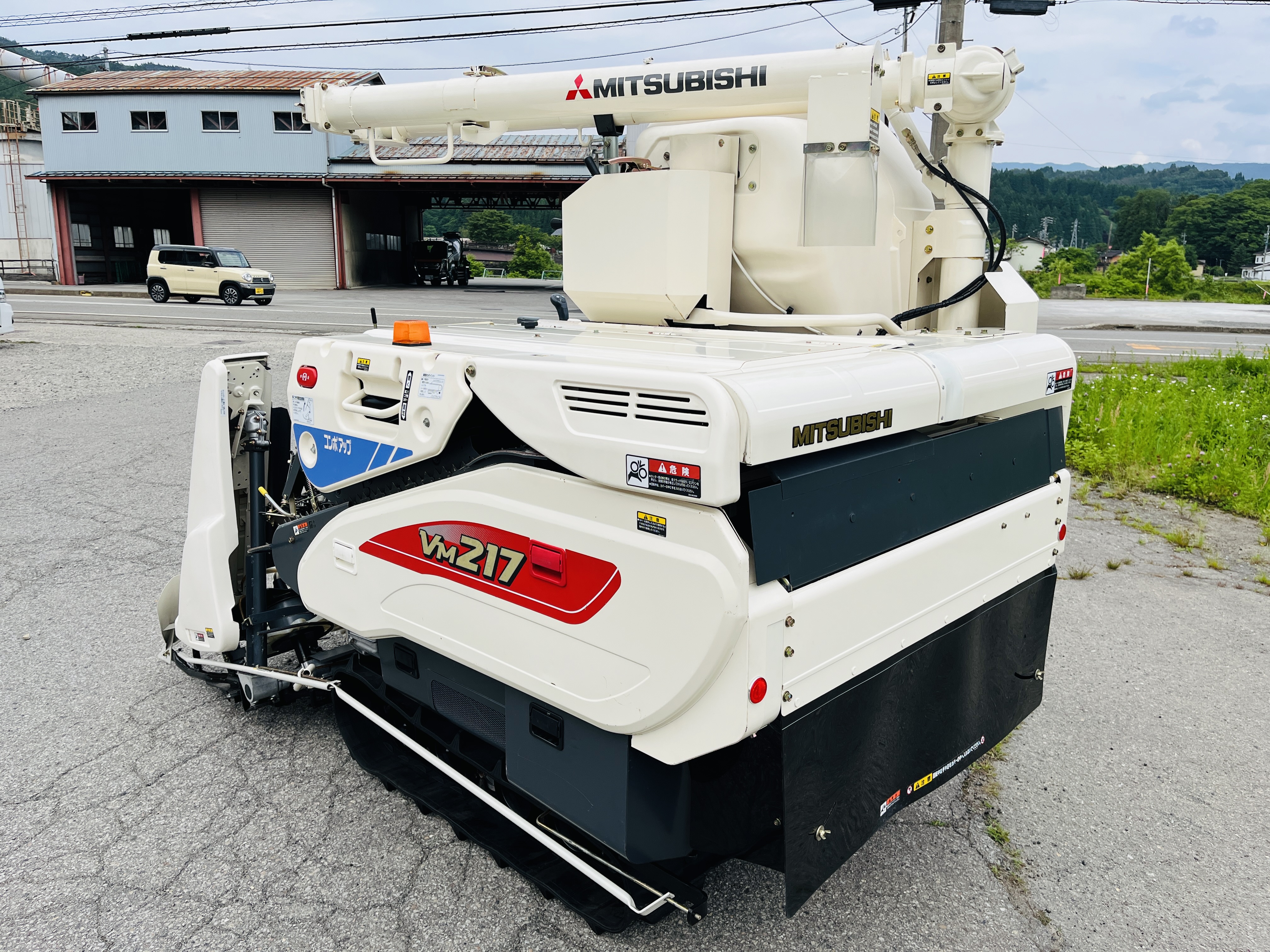 三菱マヒンドラ農機 中古コンバイン VM217Gの商品画像4