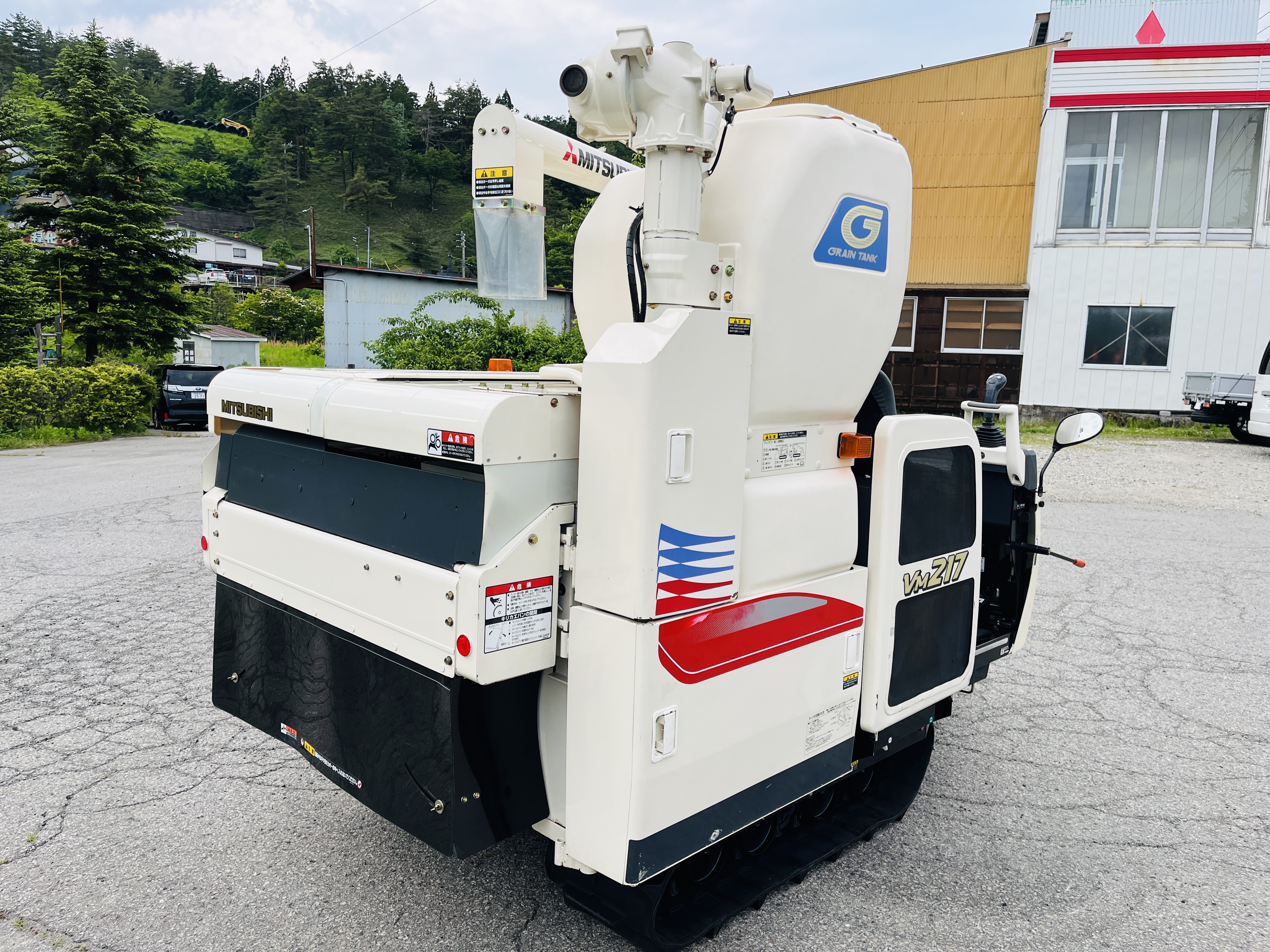 三菱マヒンドラ農機 中古コンバイン VM217Gの商品画像5