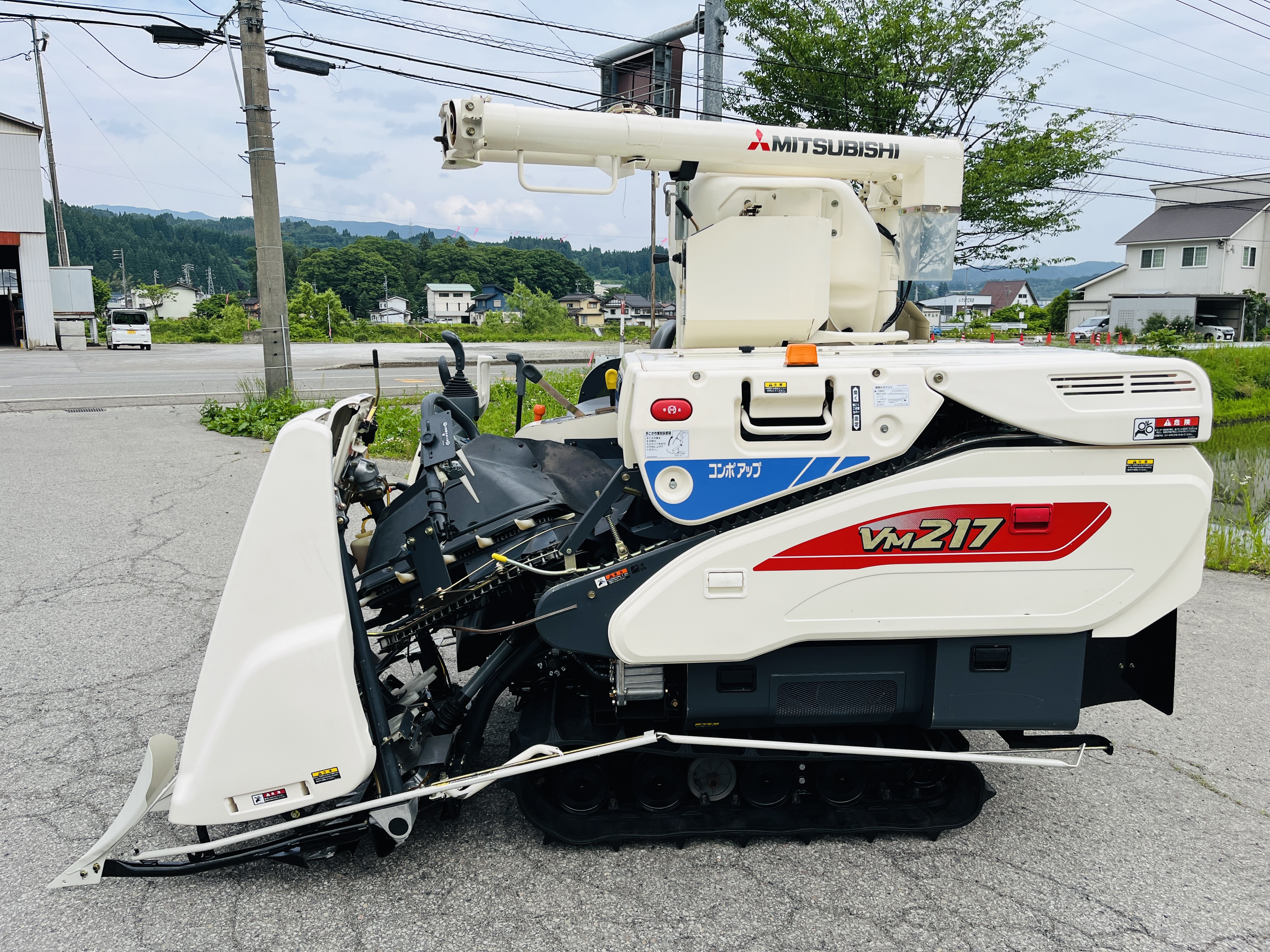 三菱マヒンドラ農機 中古コンバイン VM217Gの商品画像6