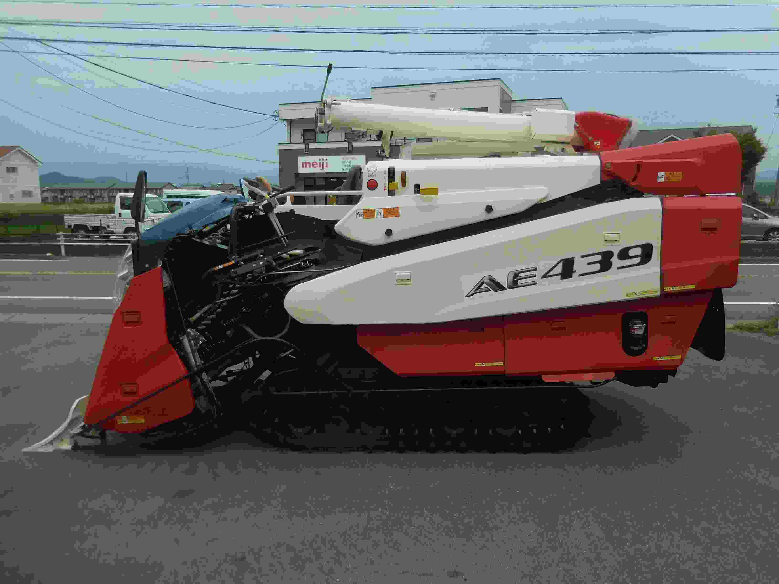 ヤンマー 中古コンバイン AE439の商品画像4