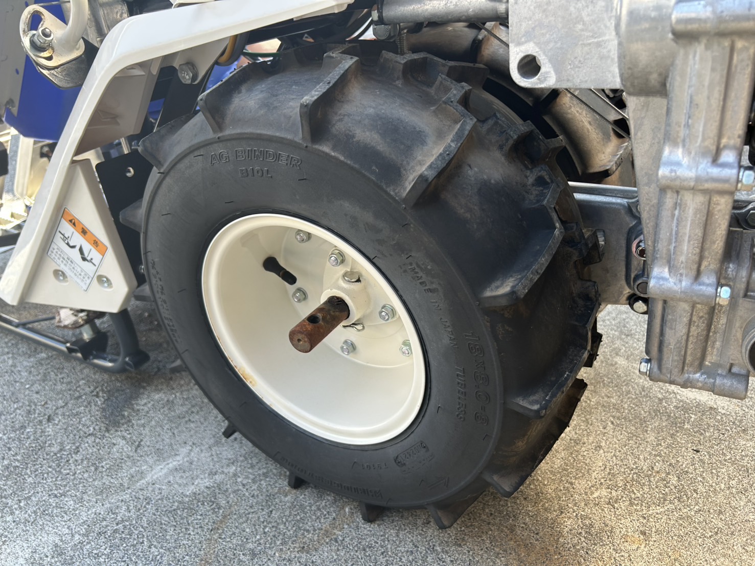 イセキ 中古バインダー RZ120-Sの商品画像7