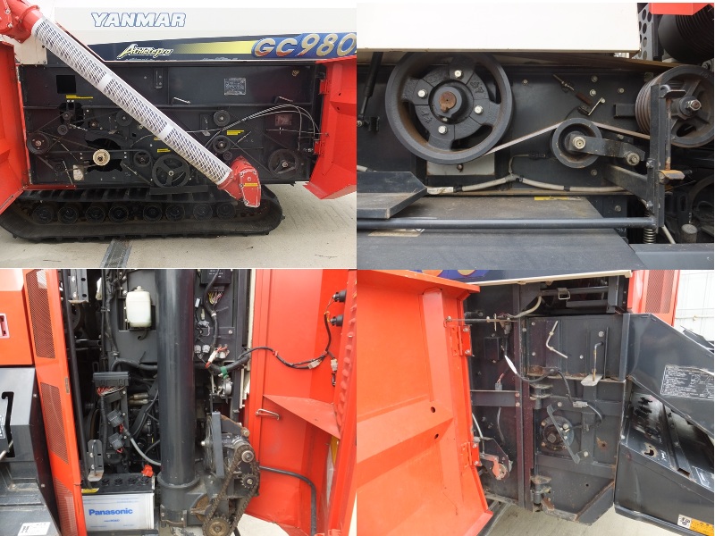 ヤンマー 中古コンバイン GC980の商品画像7