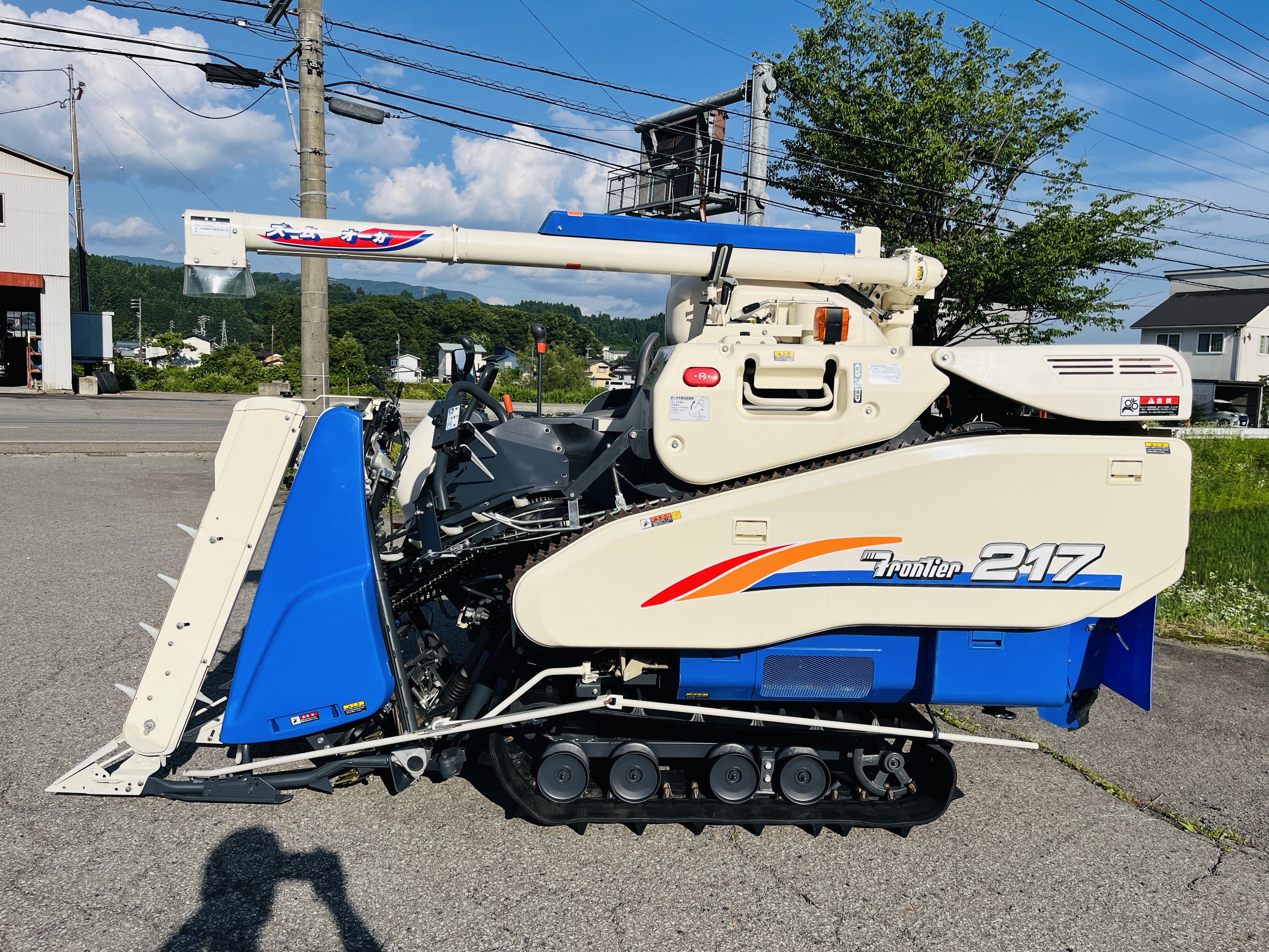 イセキ 中古コンバイン HN217-GZKWCの商品画像6