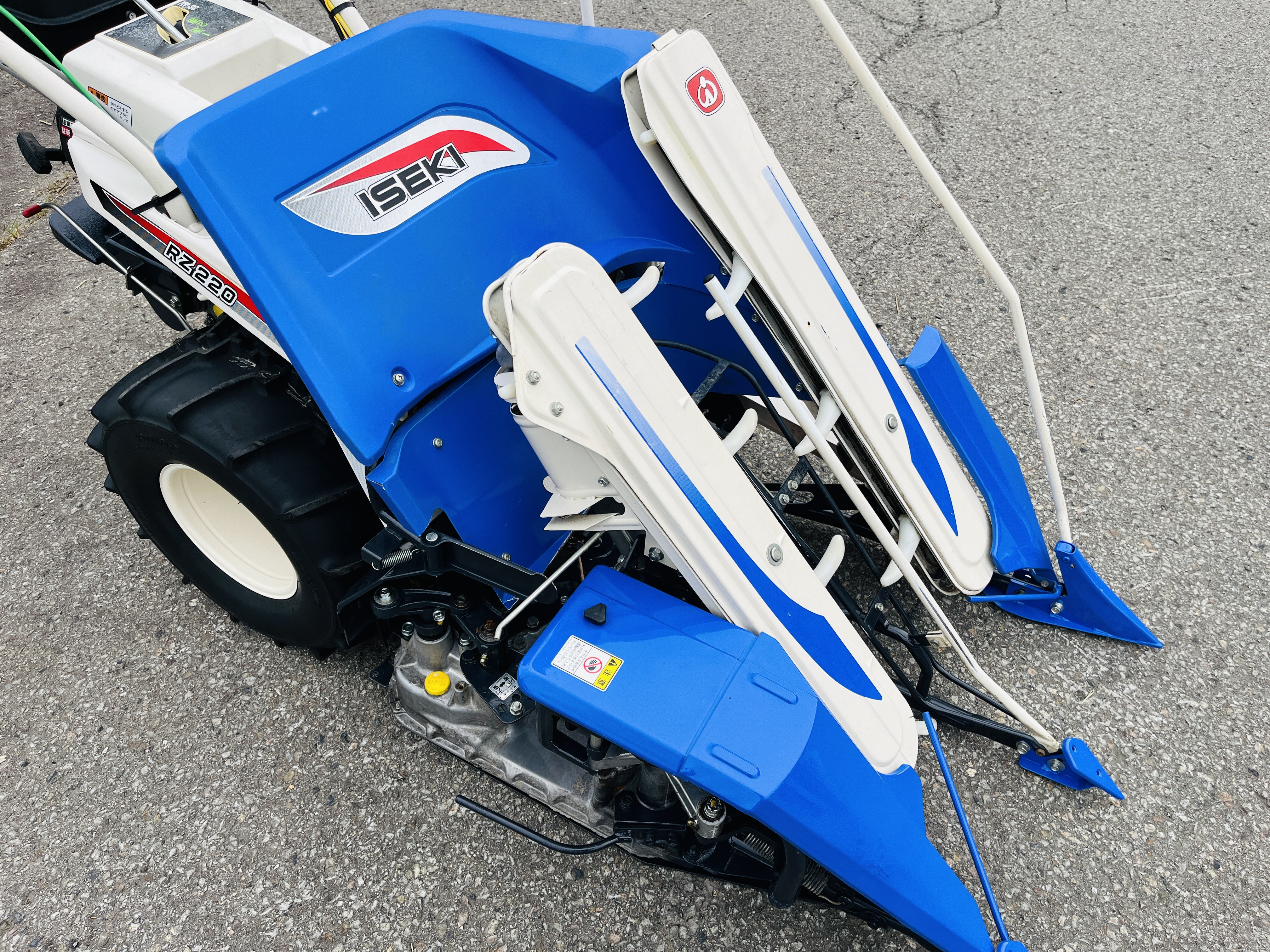 イセキ 中古バインダー RZ220の商品画像8
