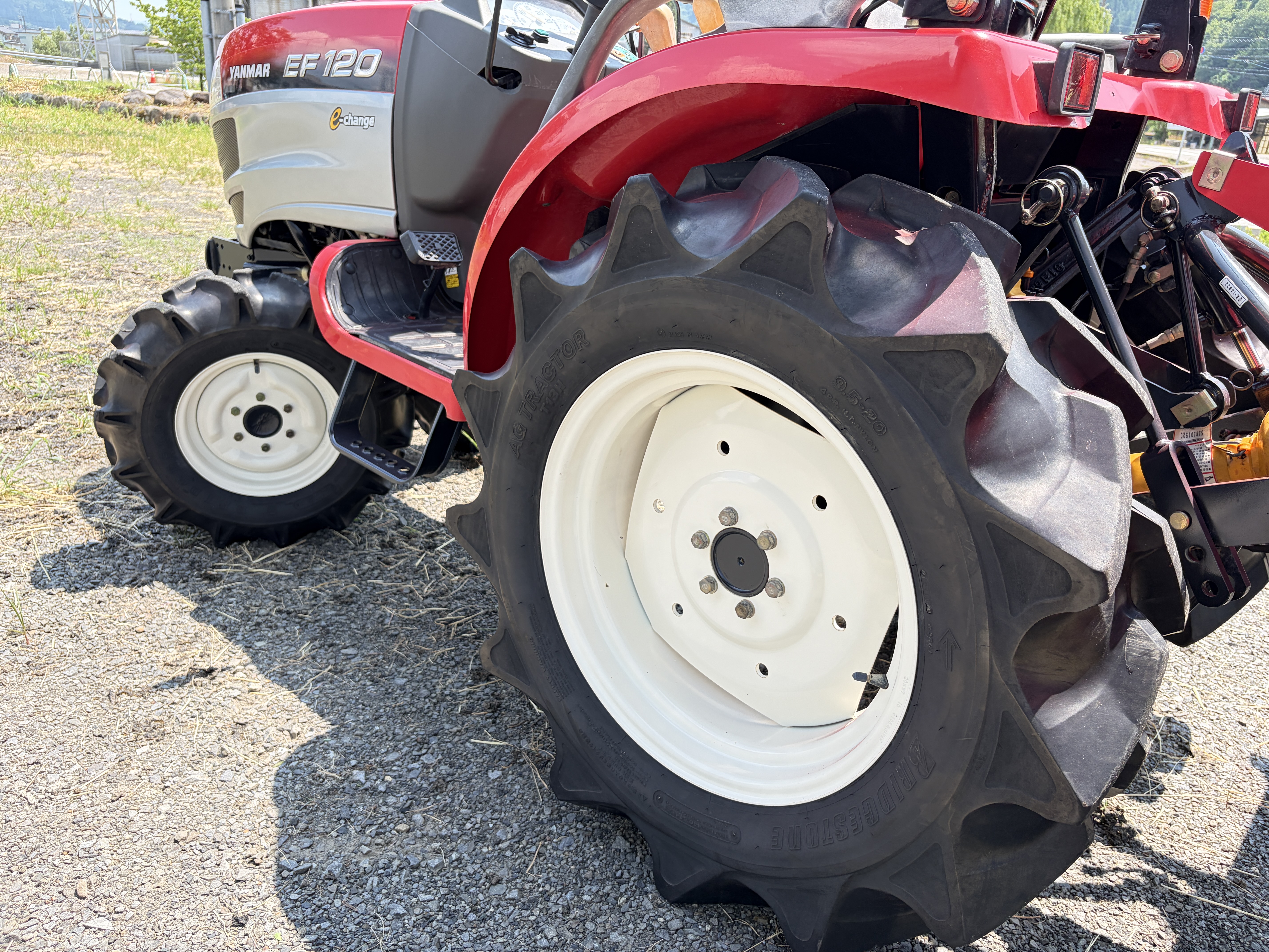 ヤンマー 中古トラクター EF120Xの商品画像9