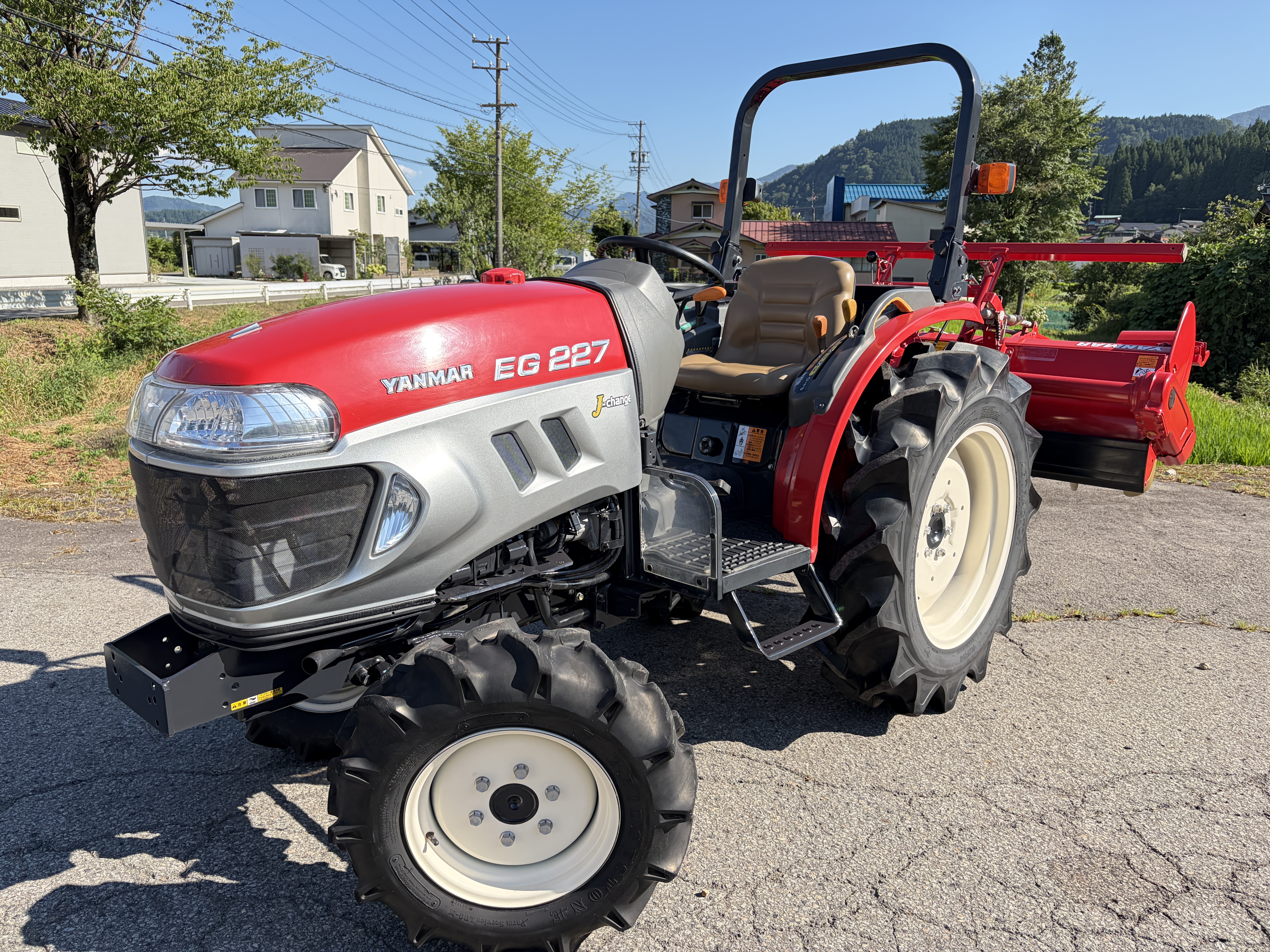 ヤンマー 中古トラクター EG227X   J-change
