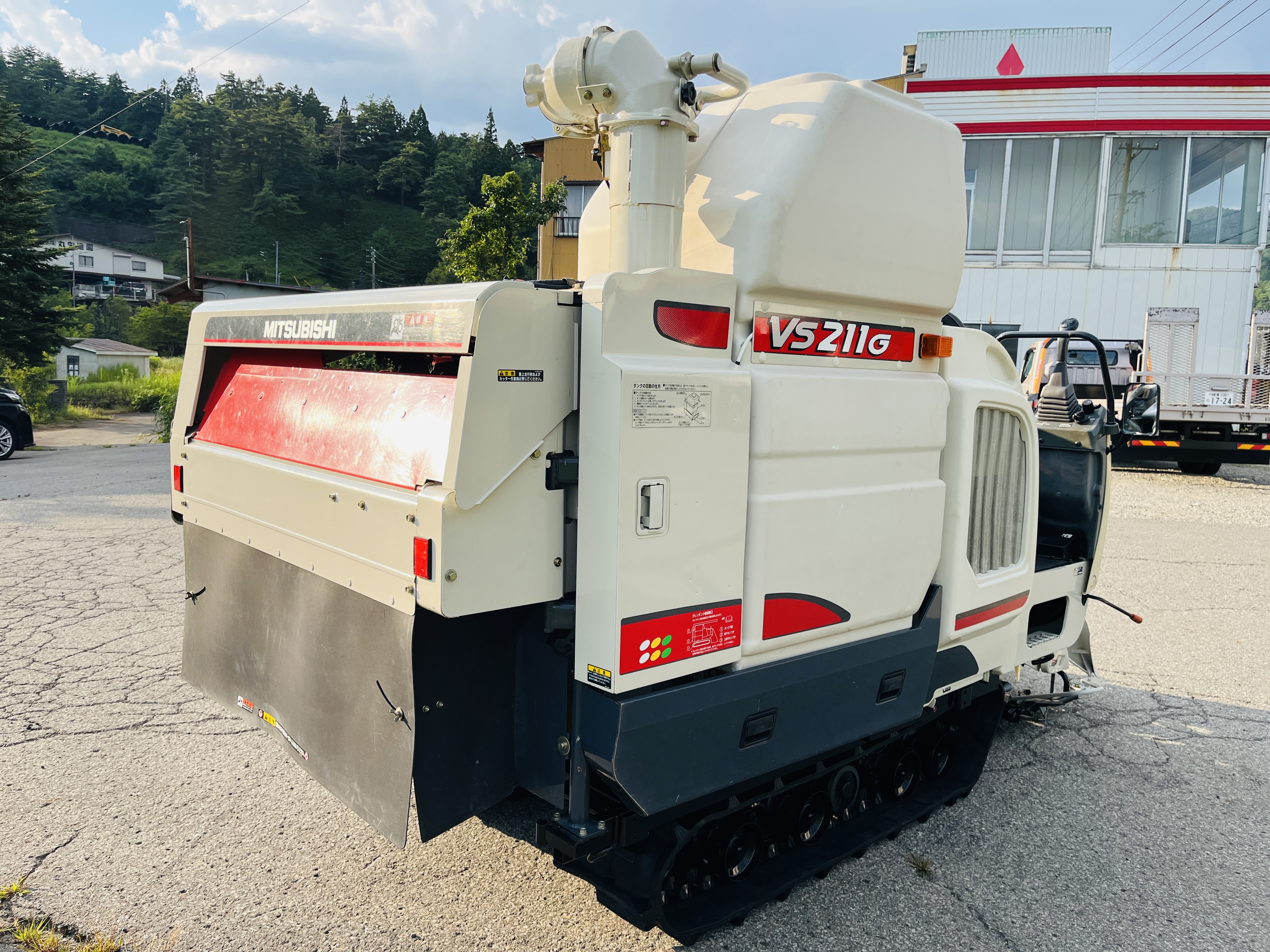 三菱マヒンドラ農機 中古コンバイン VS211Gの商品画像5