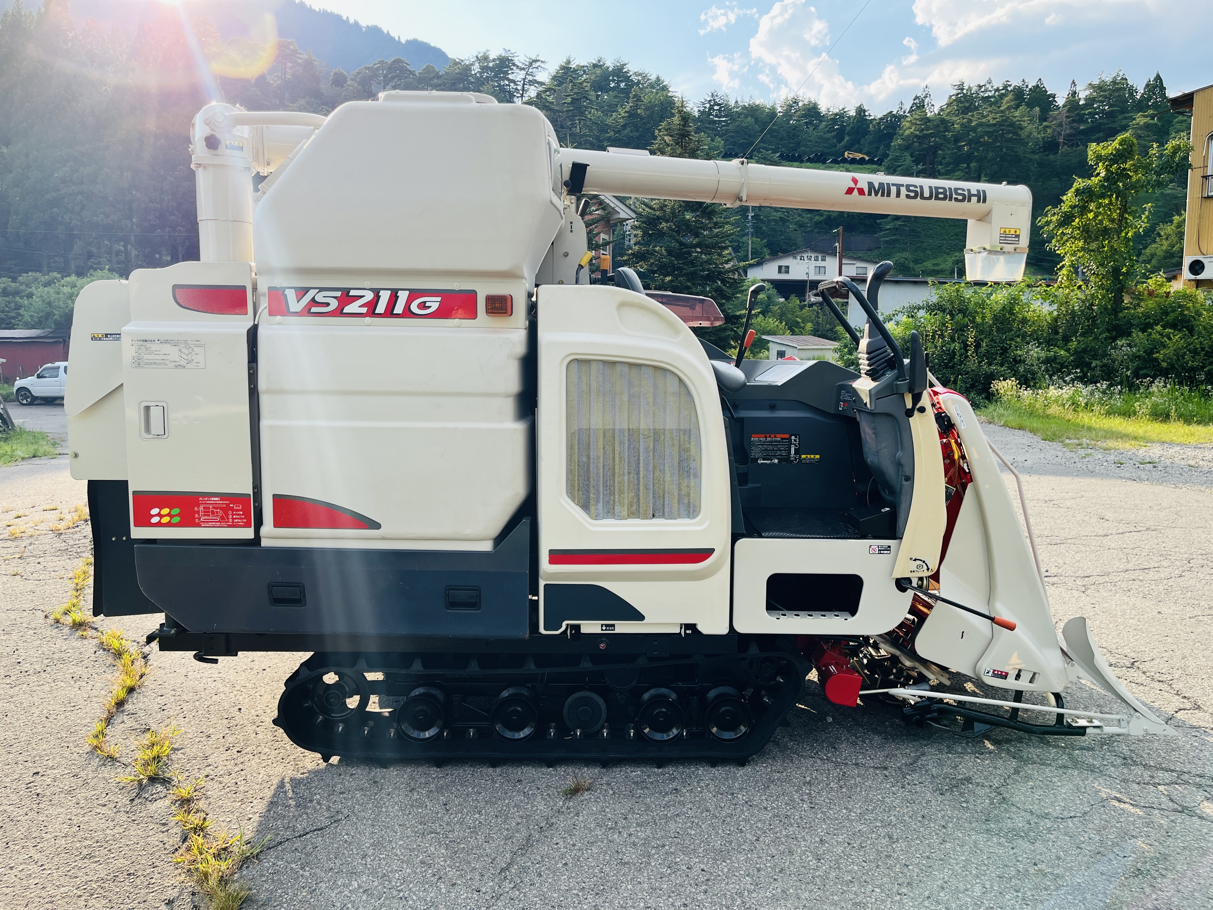 三菱マヒンドラ農機 中古コンバイン VS211Gの商品画像7