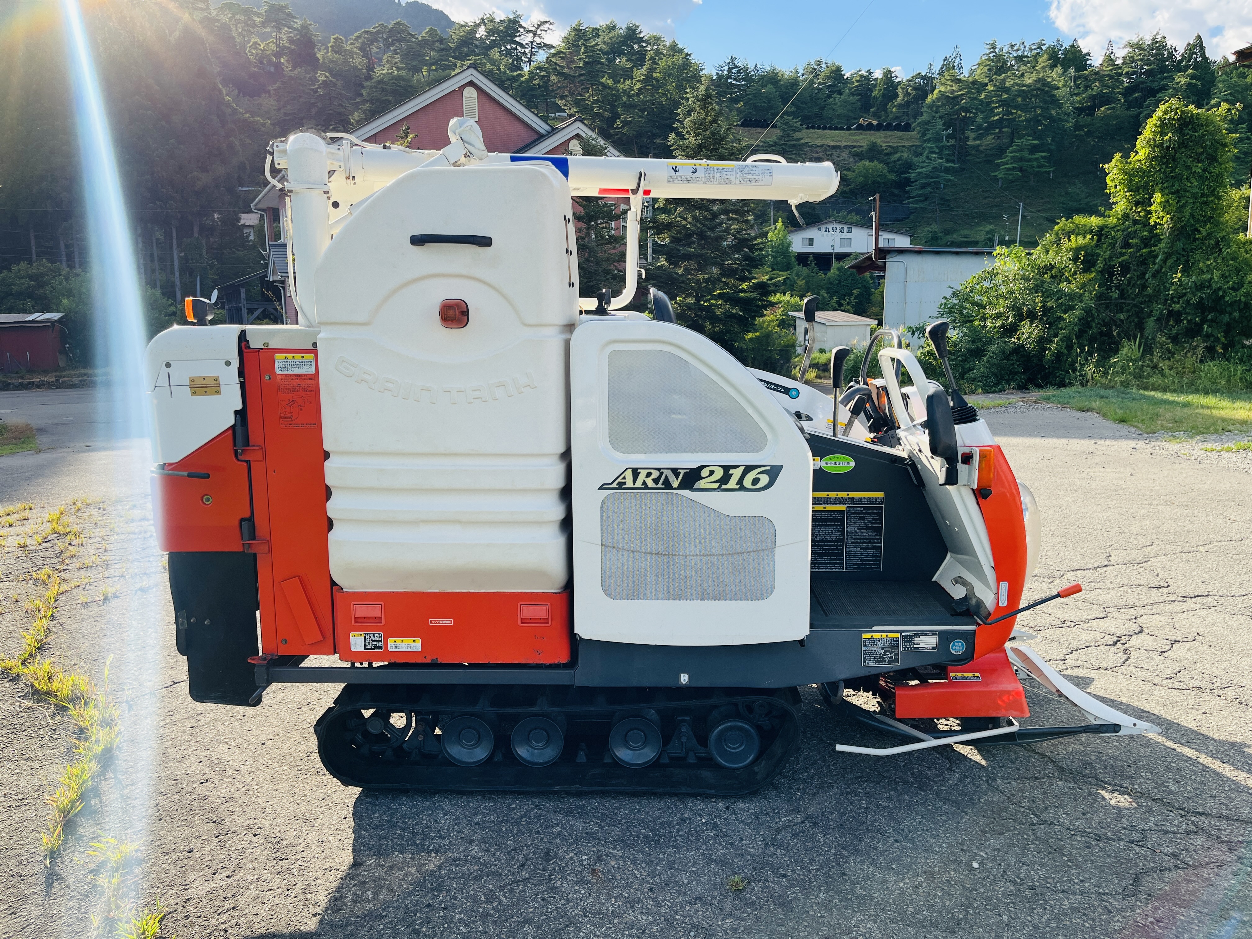 クボタ 中古コンバイン ARN216の商品画像6