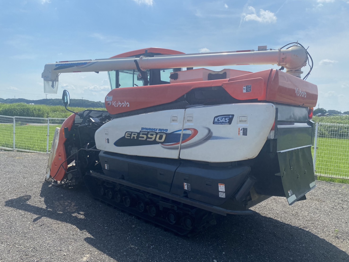 クボタ 中古コンバイン ER590の商品画像3