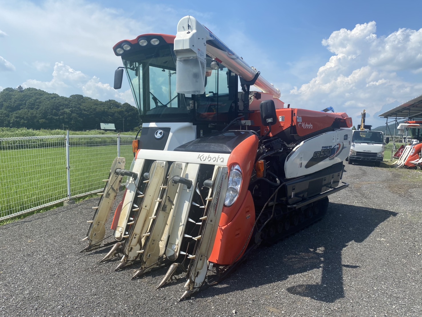 クボタ 中古コンバイン ER590の商品画像1