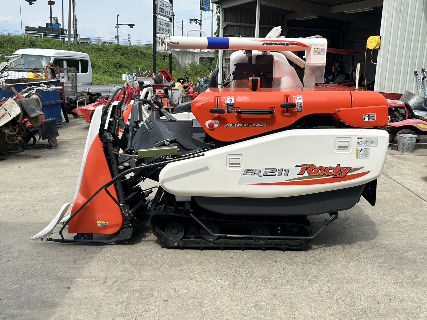 クボタ 中古コンバイン ER211GWの商品画像3