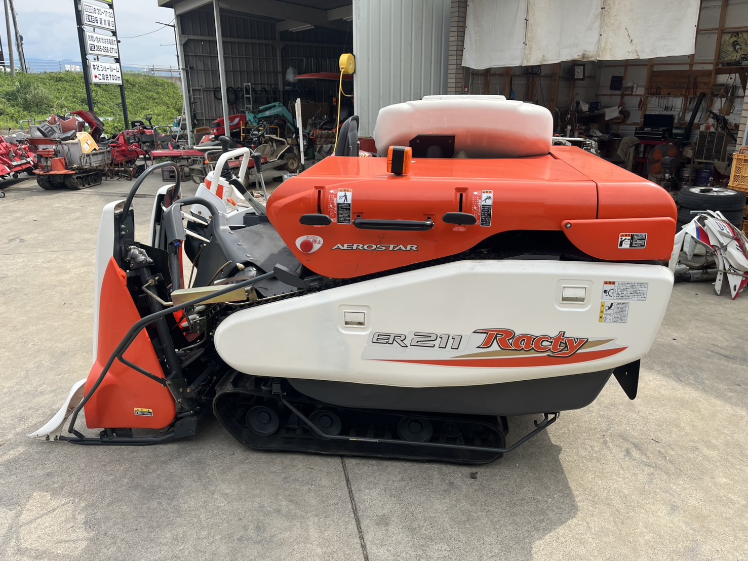 クボタ 中古コンバイン ER211Wの商品画像7