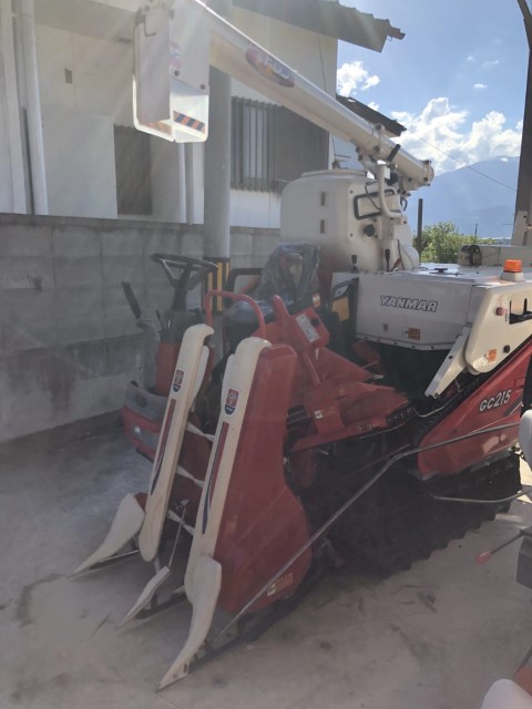 ヤンマー 中古コンバイン GC215G JWLSの商品画像2