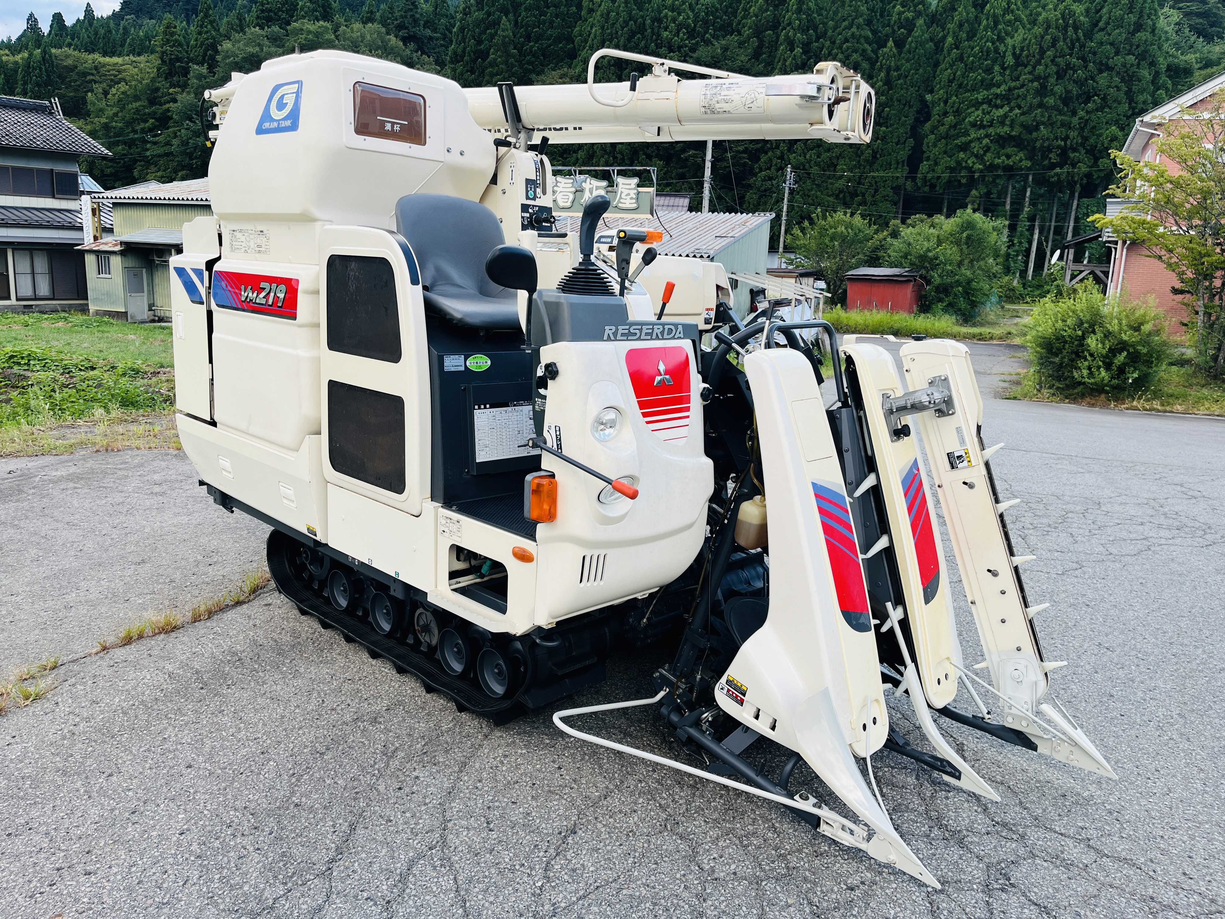 三菱マヒンドラ農機 中古コンバイン VM219Gの商品画像2