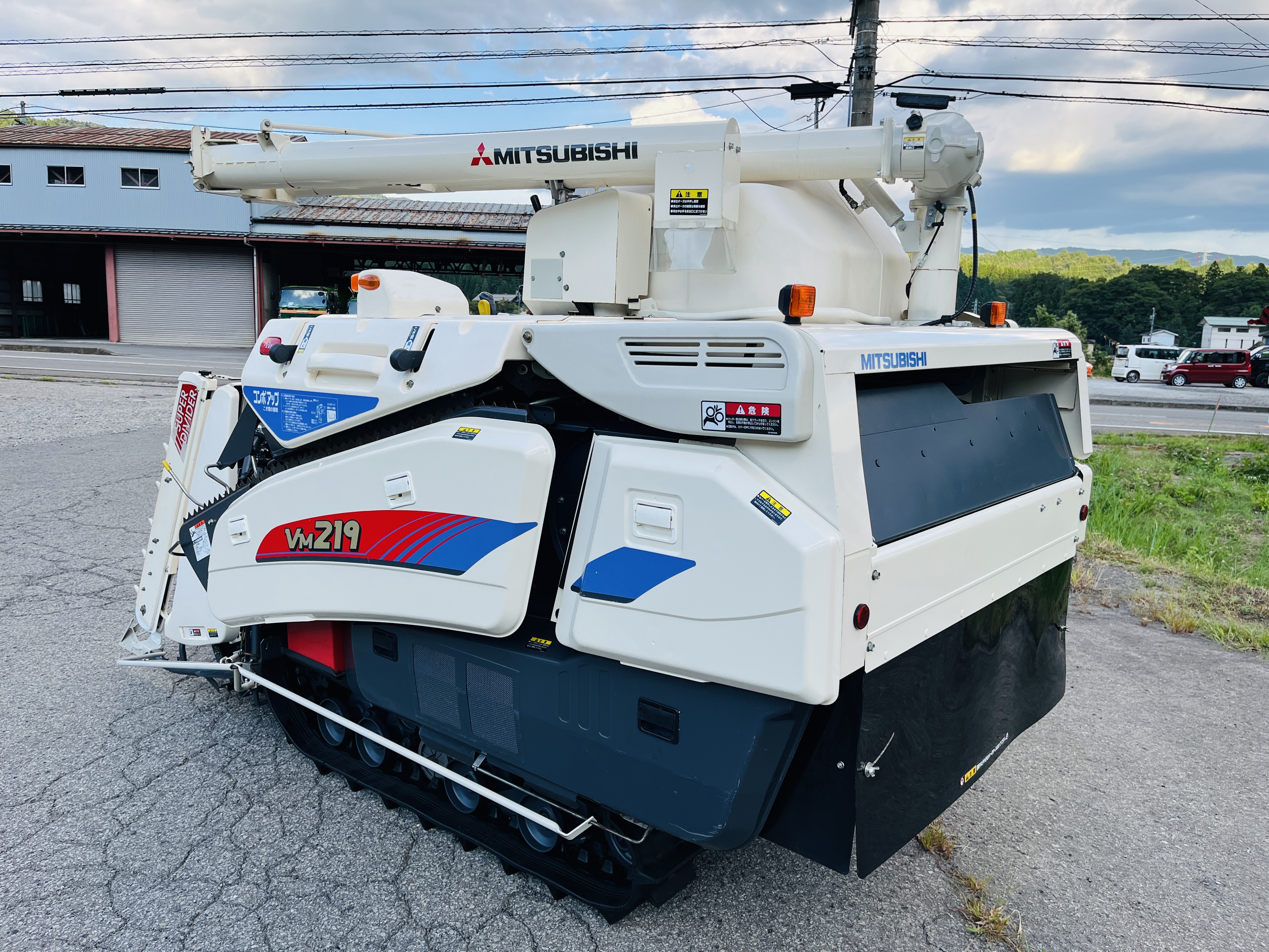 三菱マヒンドラ農機 中古コンバイン VM219Gの商品画像4