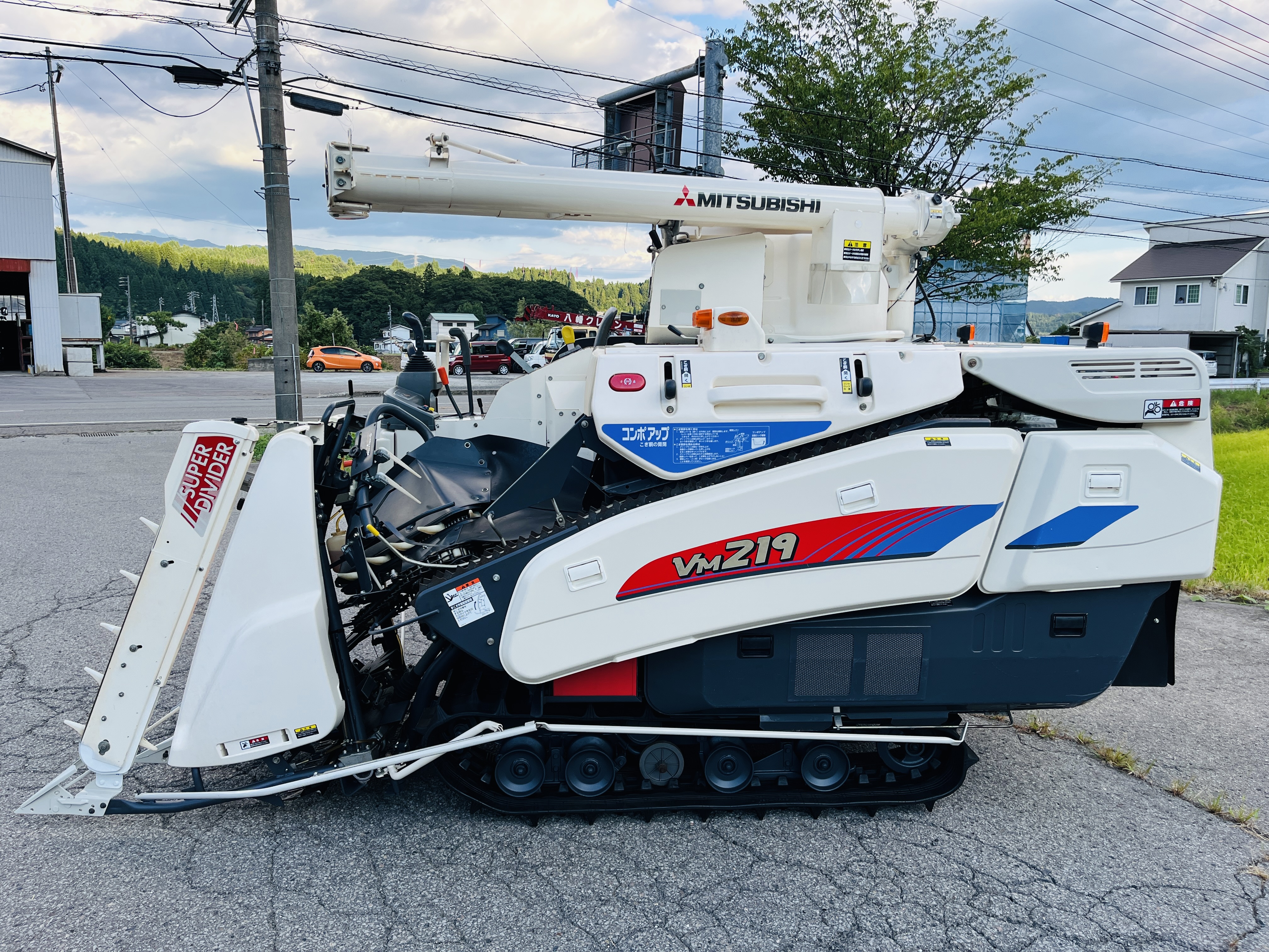 三菱マヒンドラ農機 中古コンバイン VM219Gの商品画像6