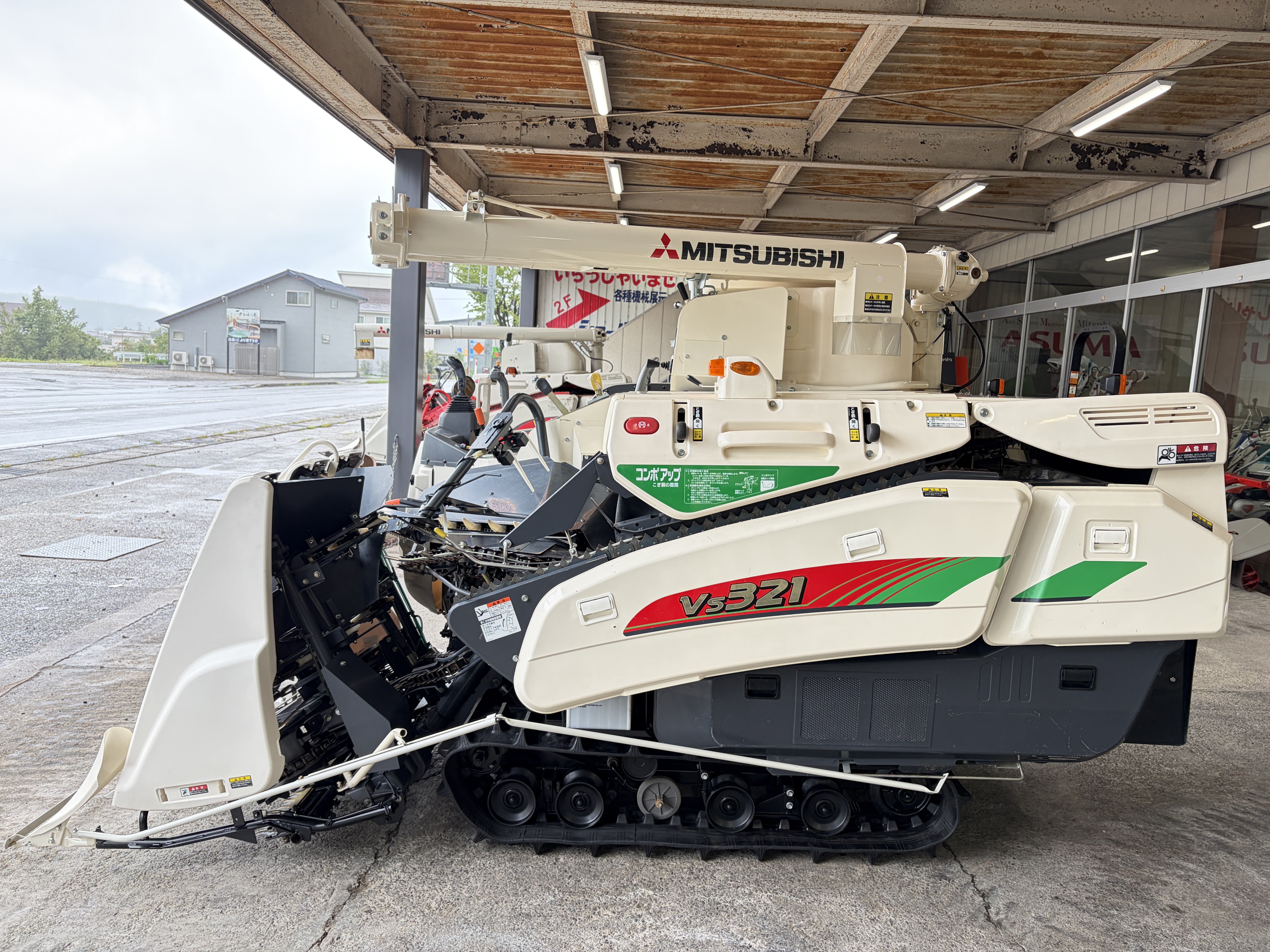 三菱マヒンドラ農機 中古コンバイン VS321の商品画像6